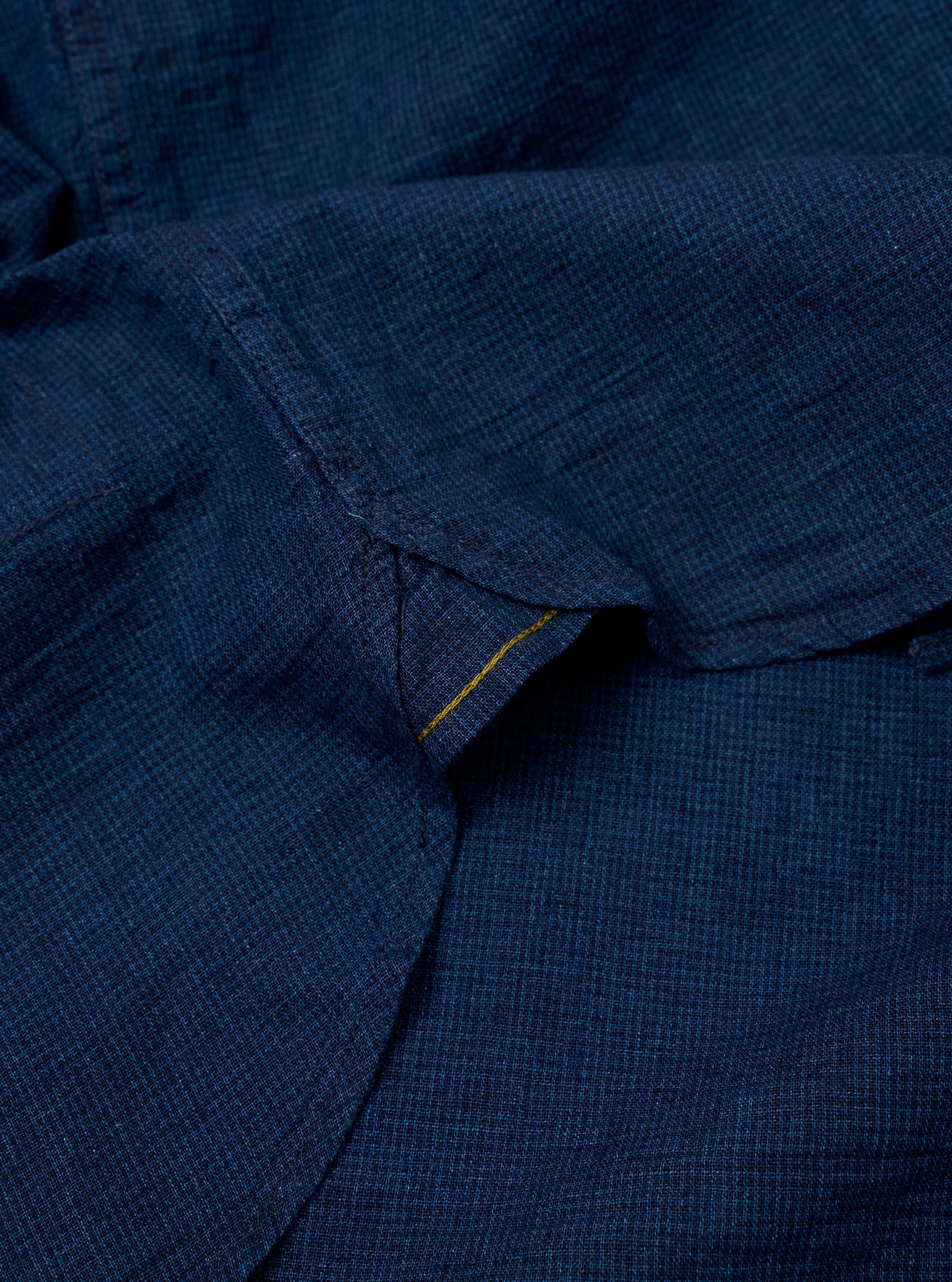 Indigo Lincot Denim Lazy Day Shirt - Image 7