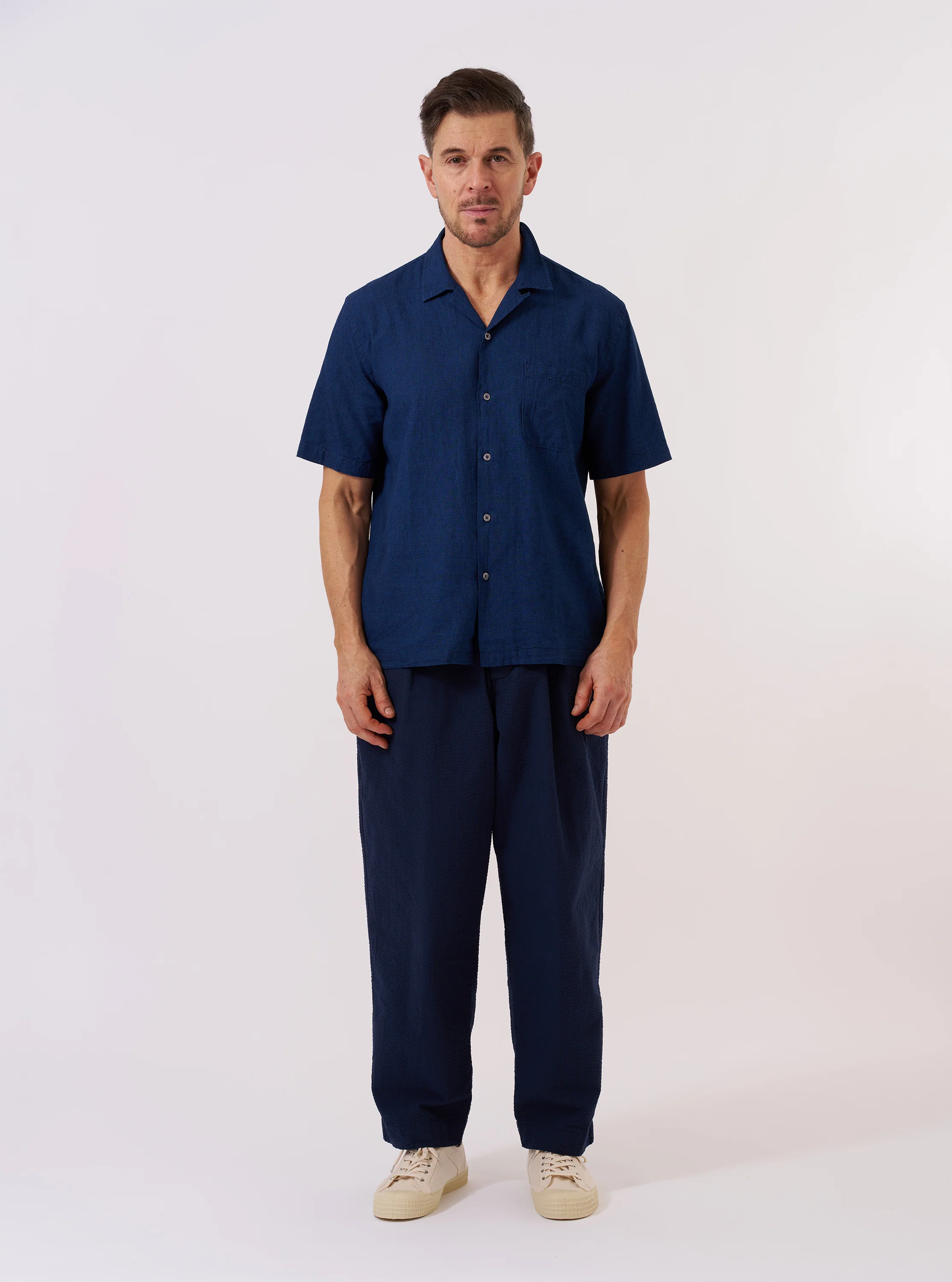 Indigo Lincot Denim Road Shirt - Image 7