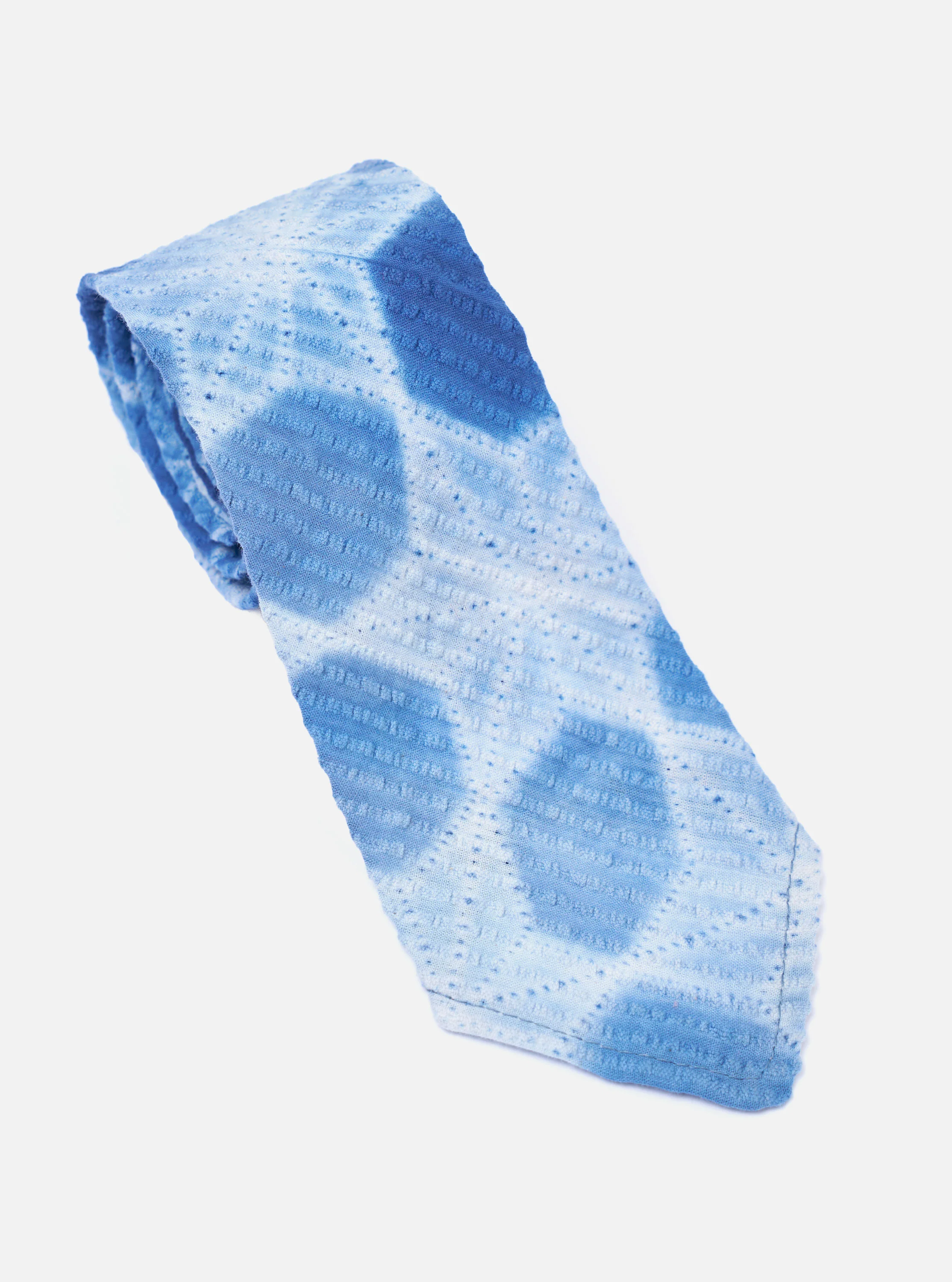 Indigo Needle Tie N Dye Tie - Image 2