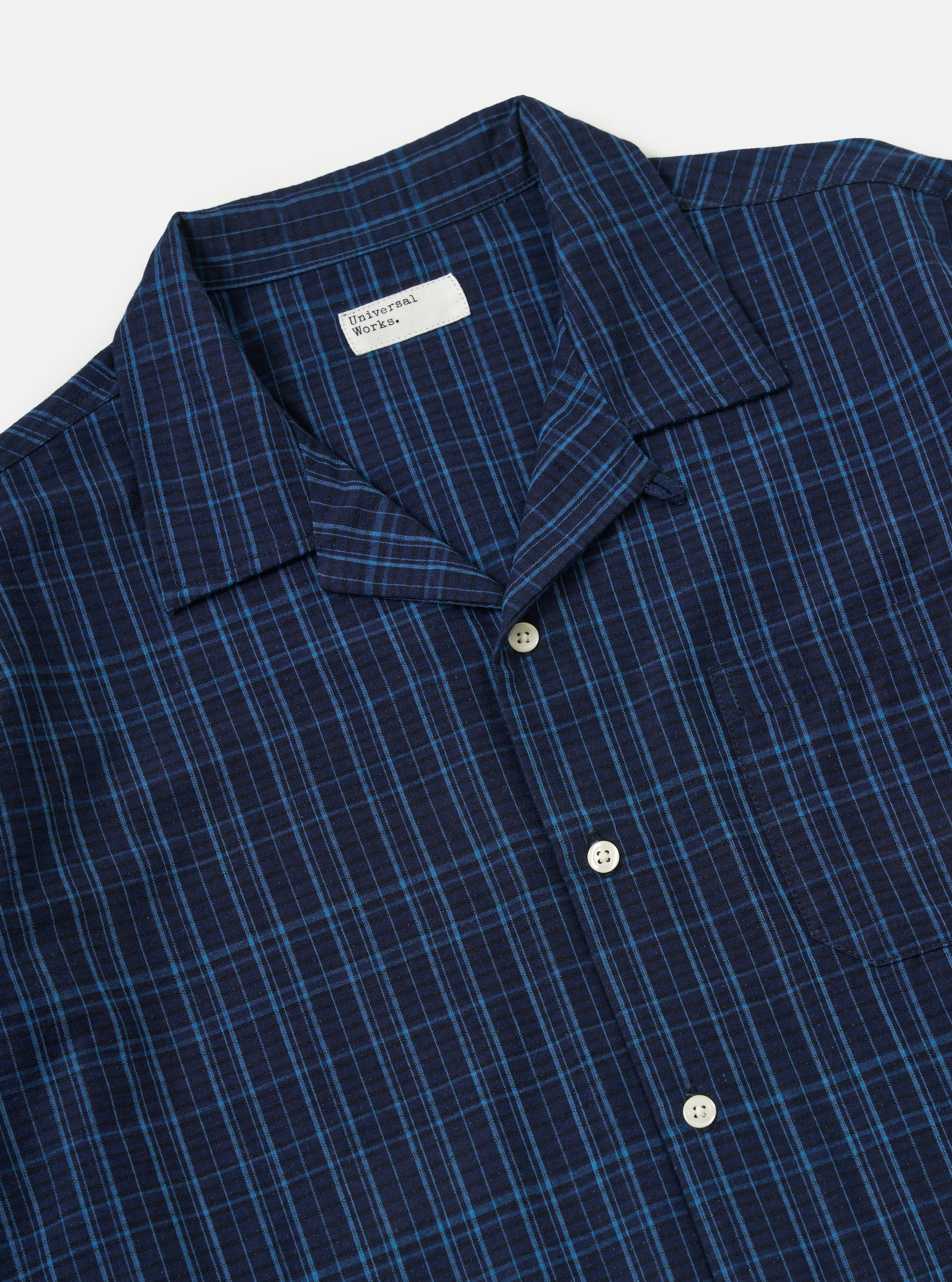 Indigo Plaid Long Pyjama Set - Image 7