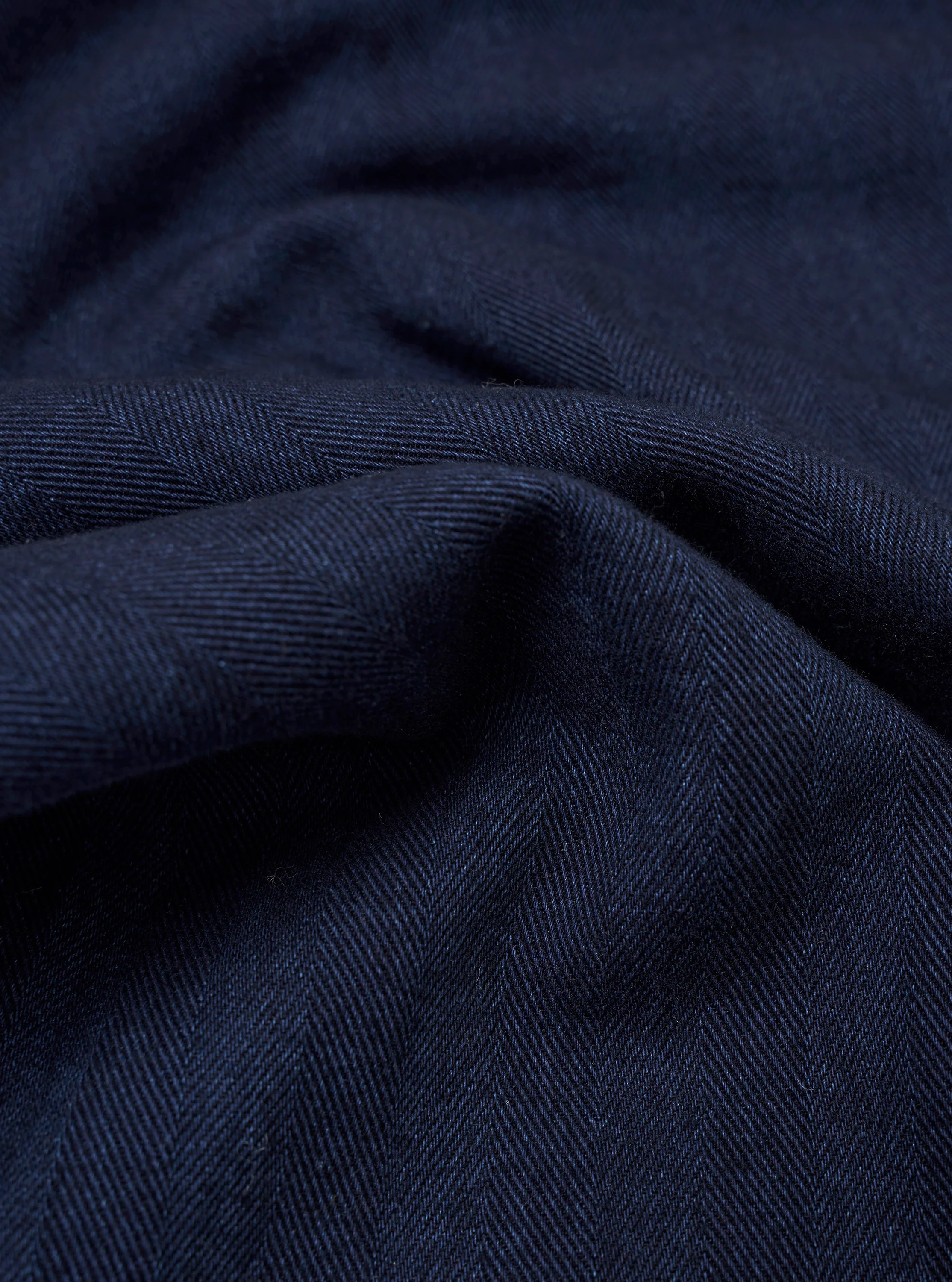 Indigo Recycled Herringbone Road Shirt - Image 4