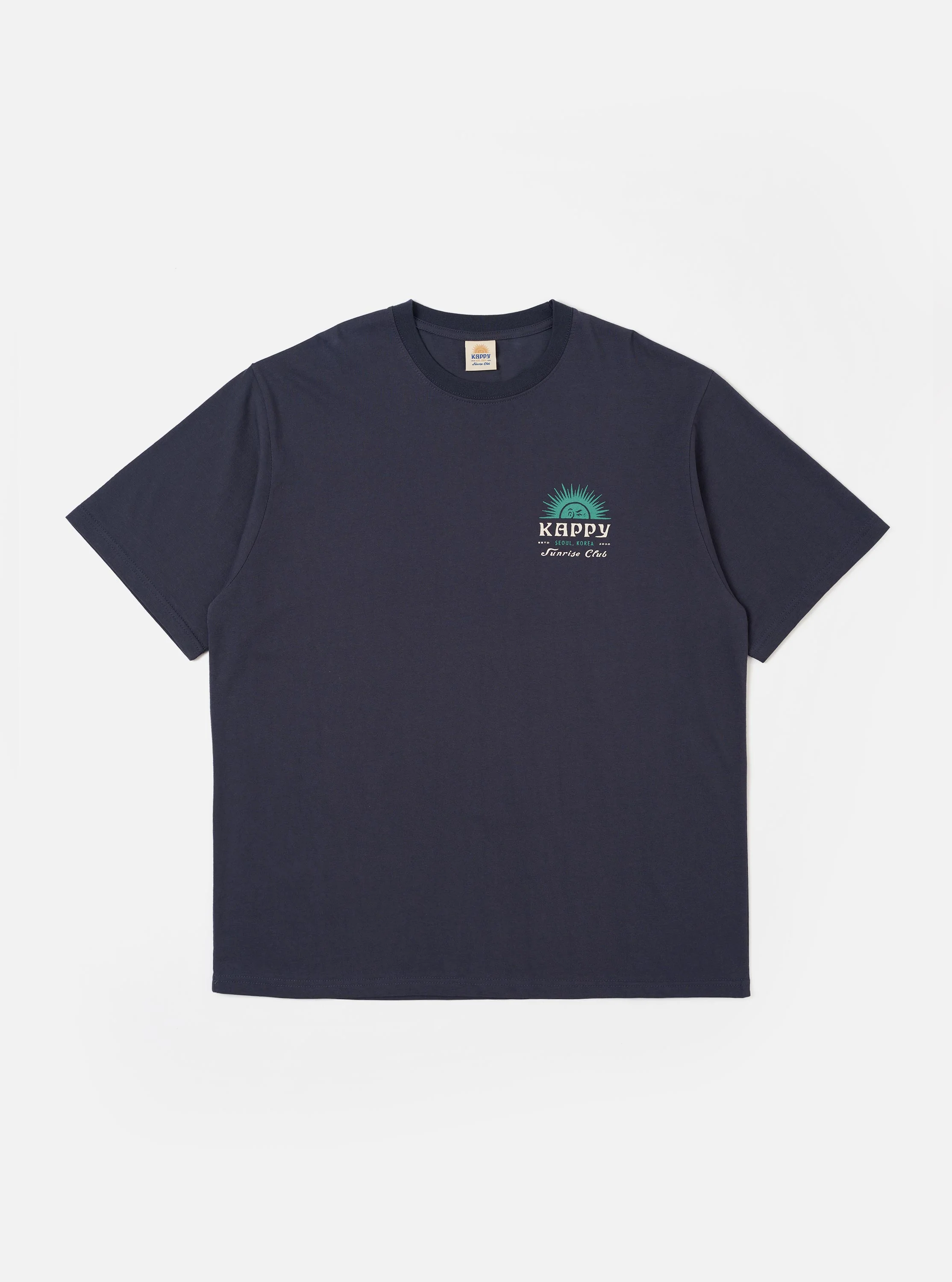 Kappy Vintage Navy Sunny Wink Half Tee - Image 3
