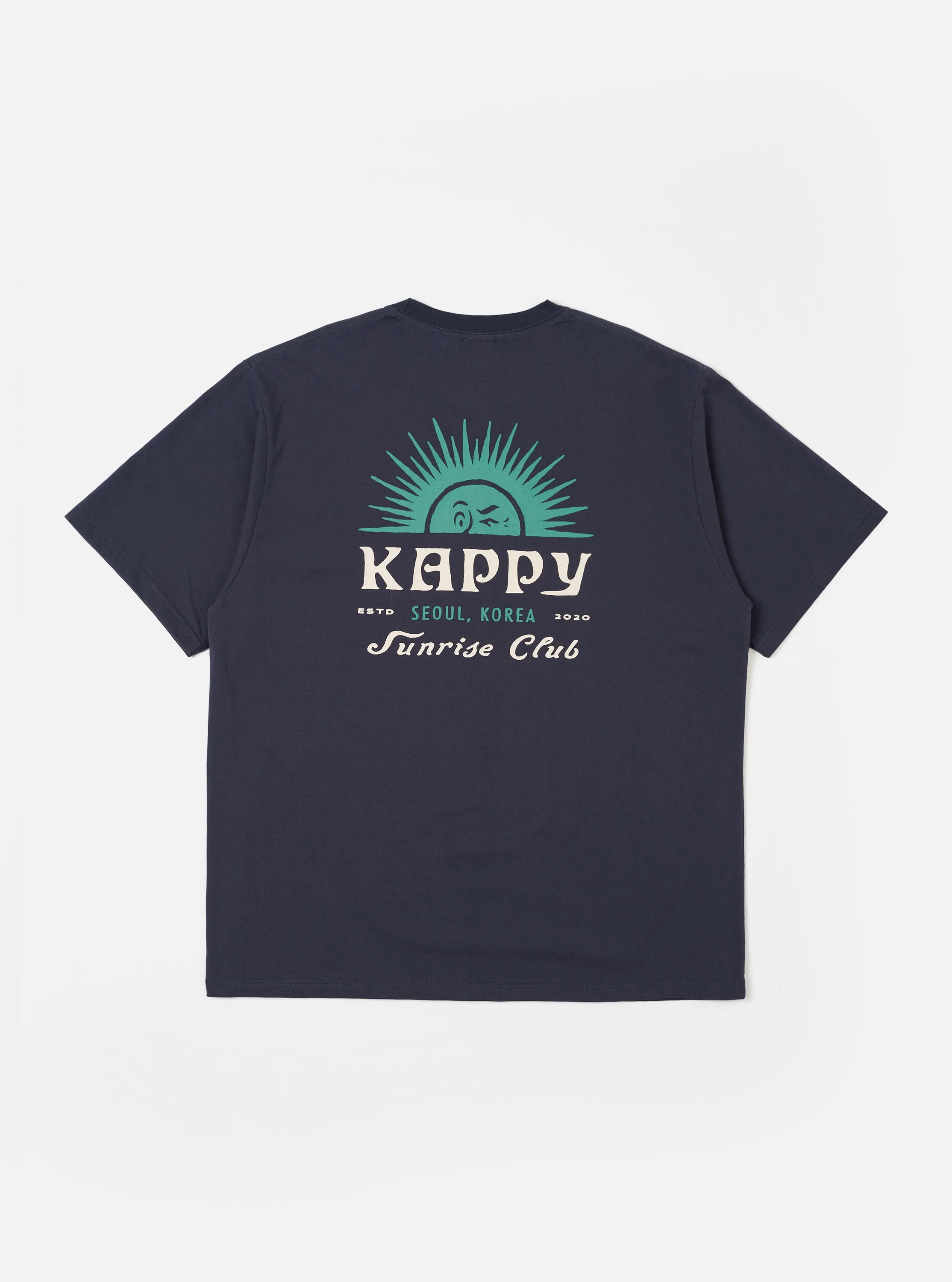 Kappy Vintage Navy Sunny Wink Half Tee - Image 4
