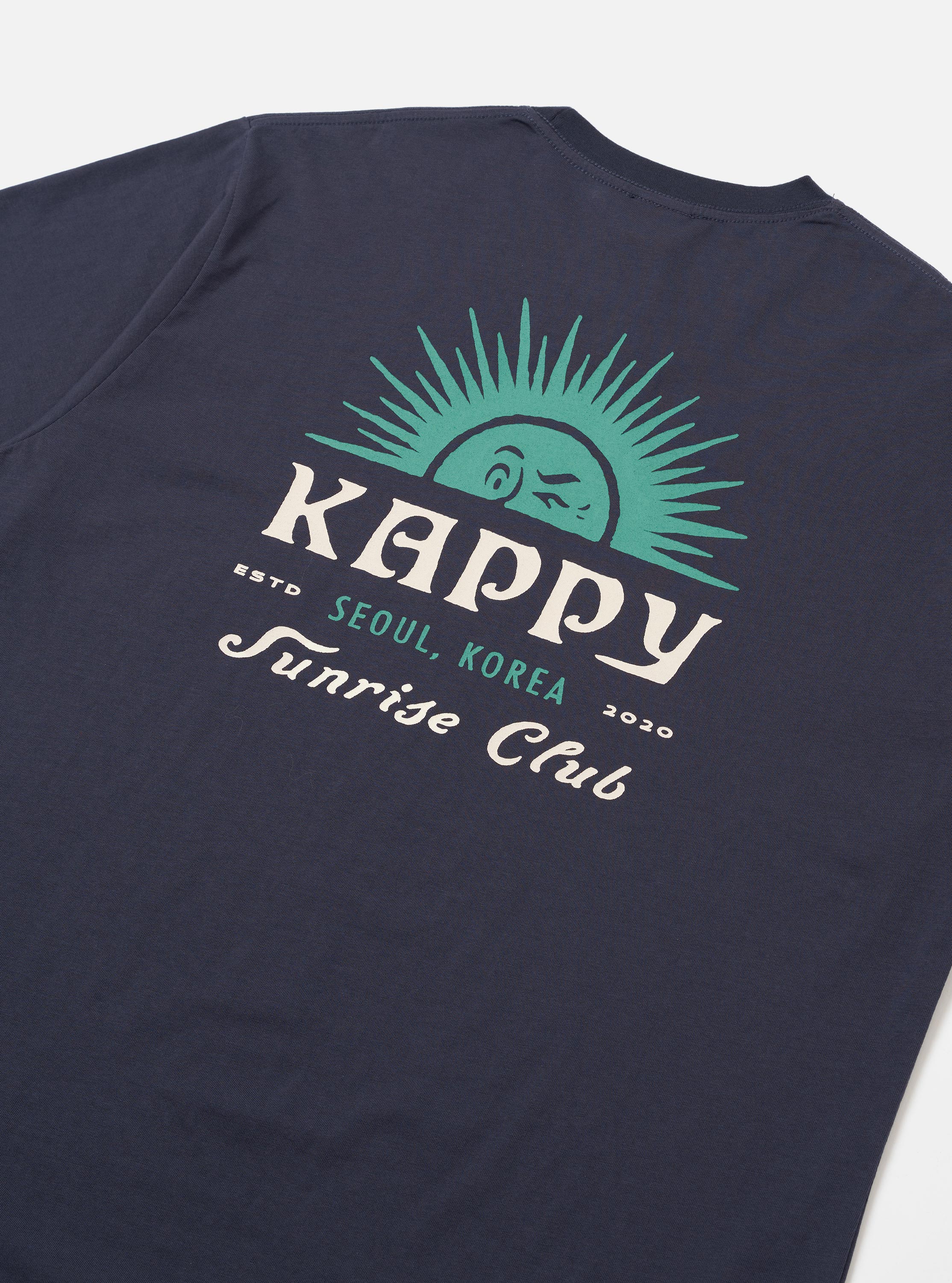 Kappy Vintage Navy Sunny Wink Half Tee - Image 5