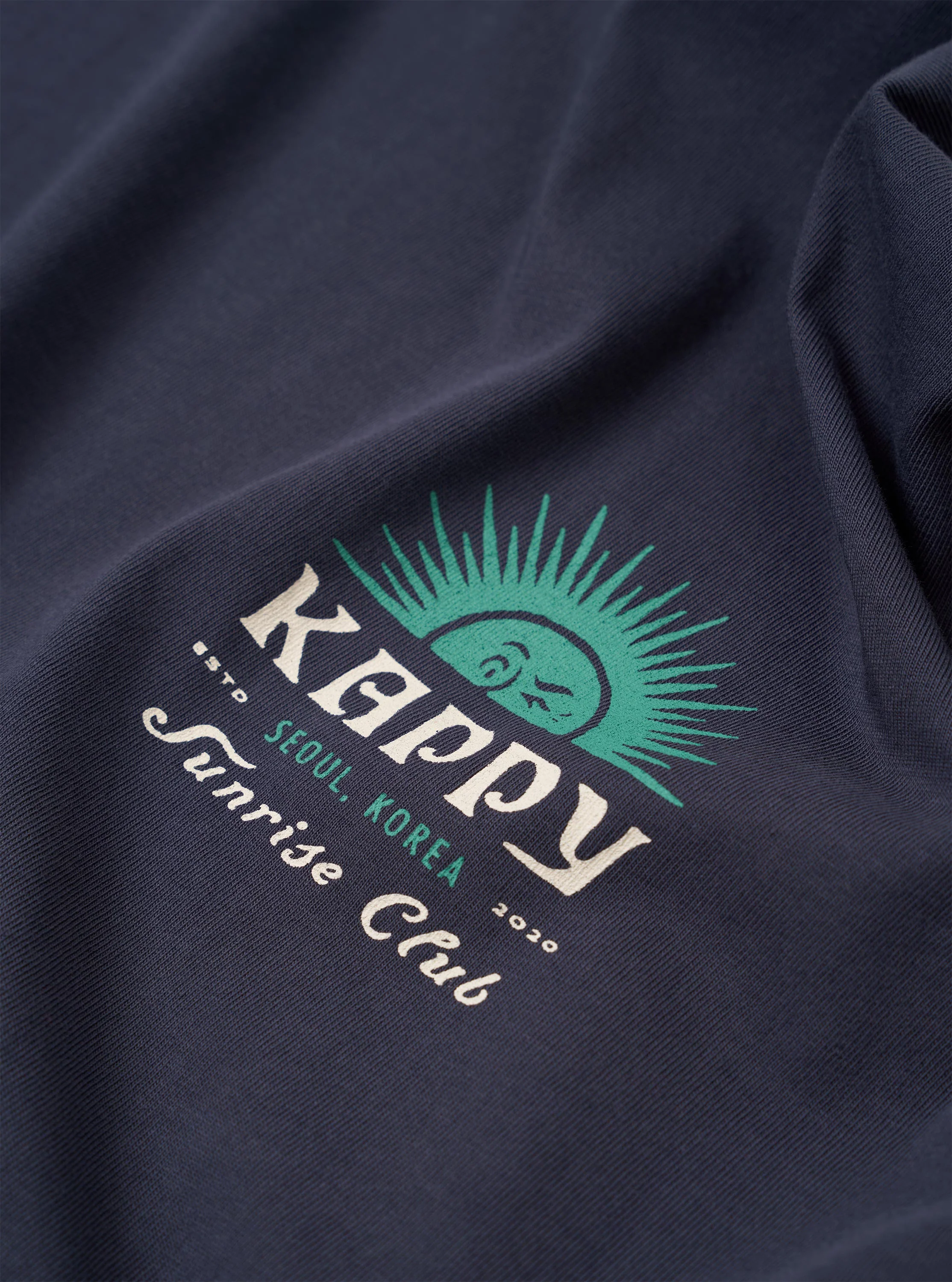 Kappy Vintage Navy Sunny Wink Half Tee - Image 6