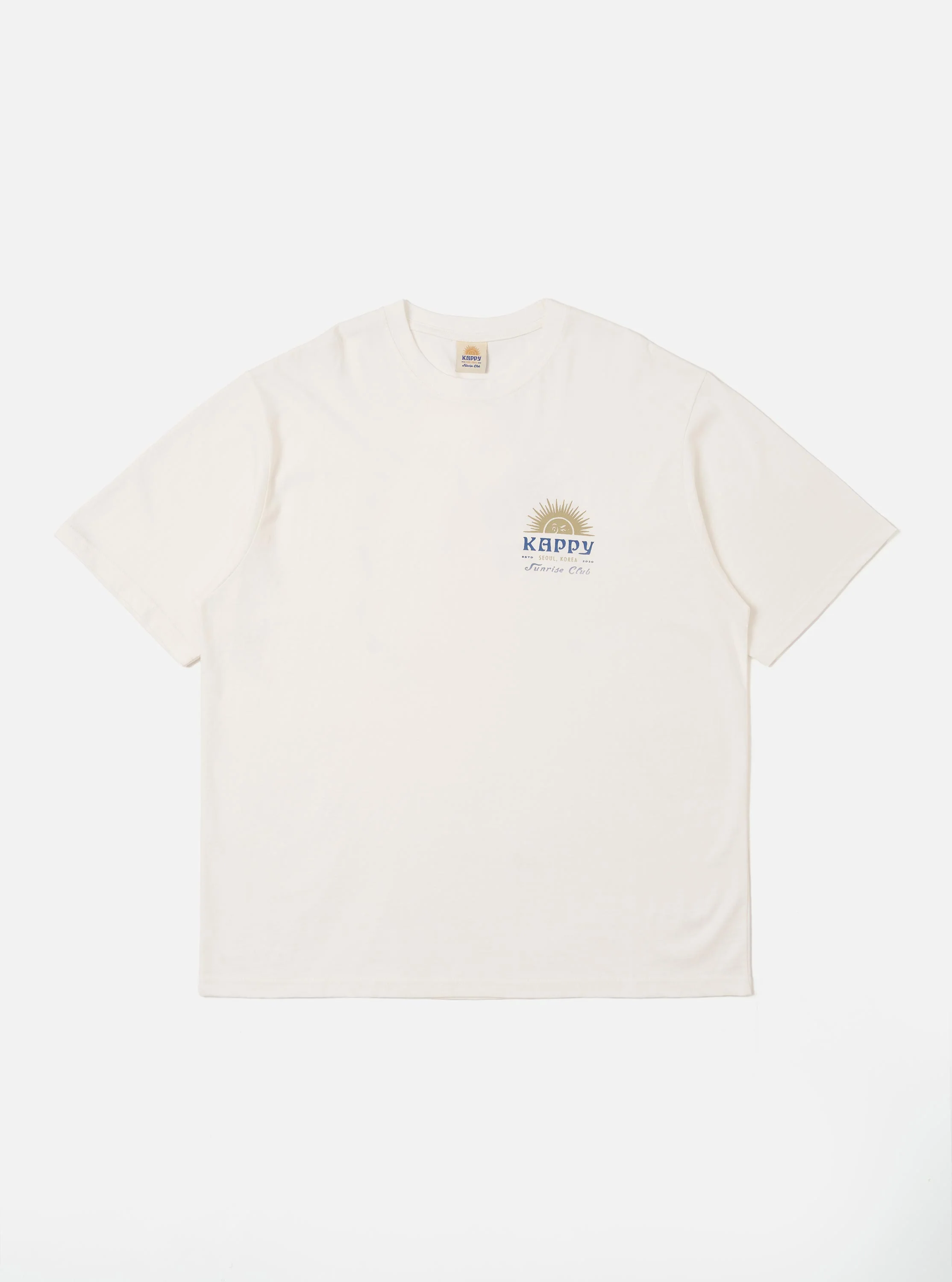 Kappy White Sunny Wink Half Tee - Image 3
