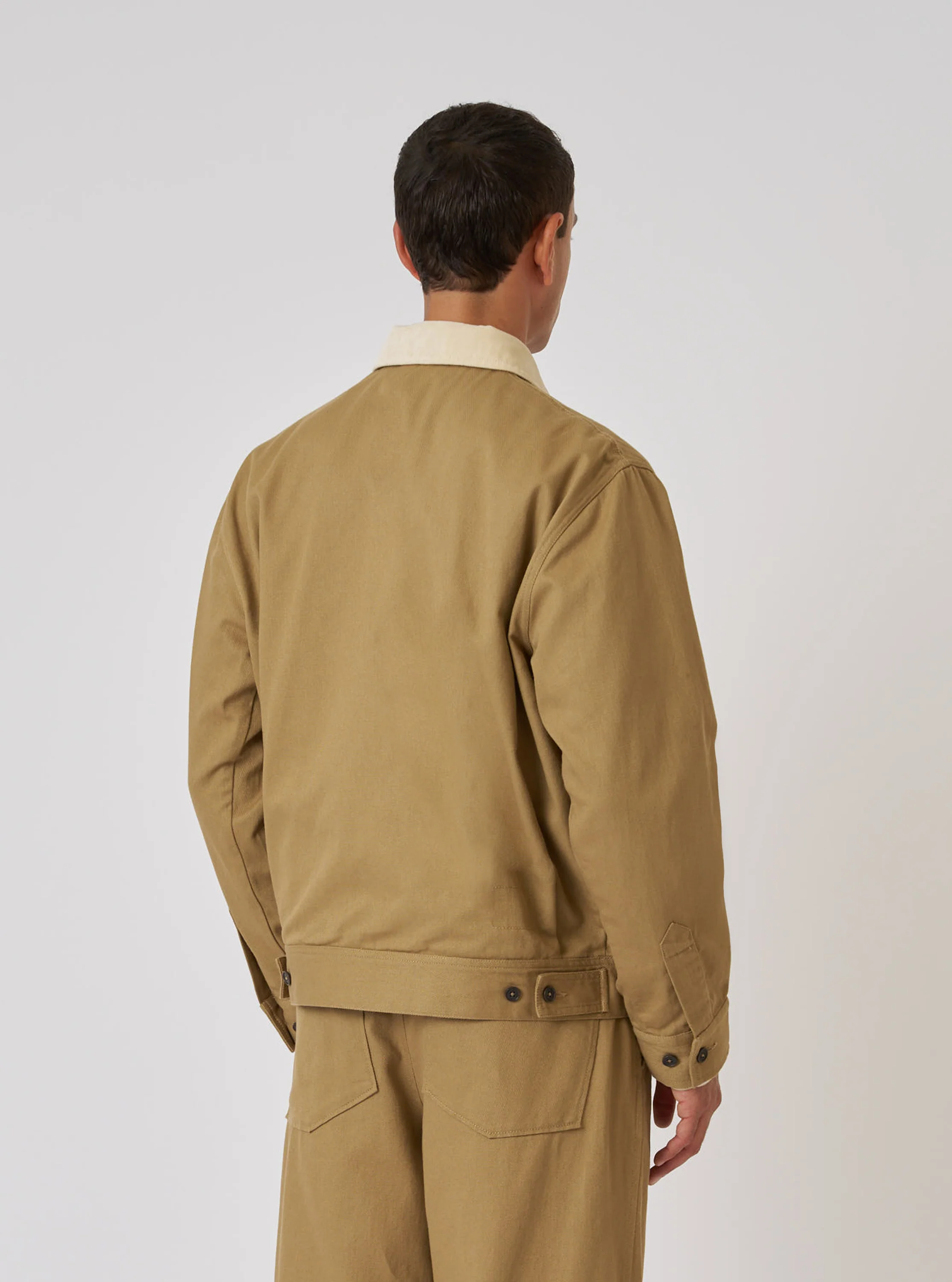Khaki Works Twill Rose Bowl Jacket - Image 3
