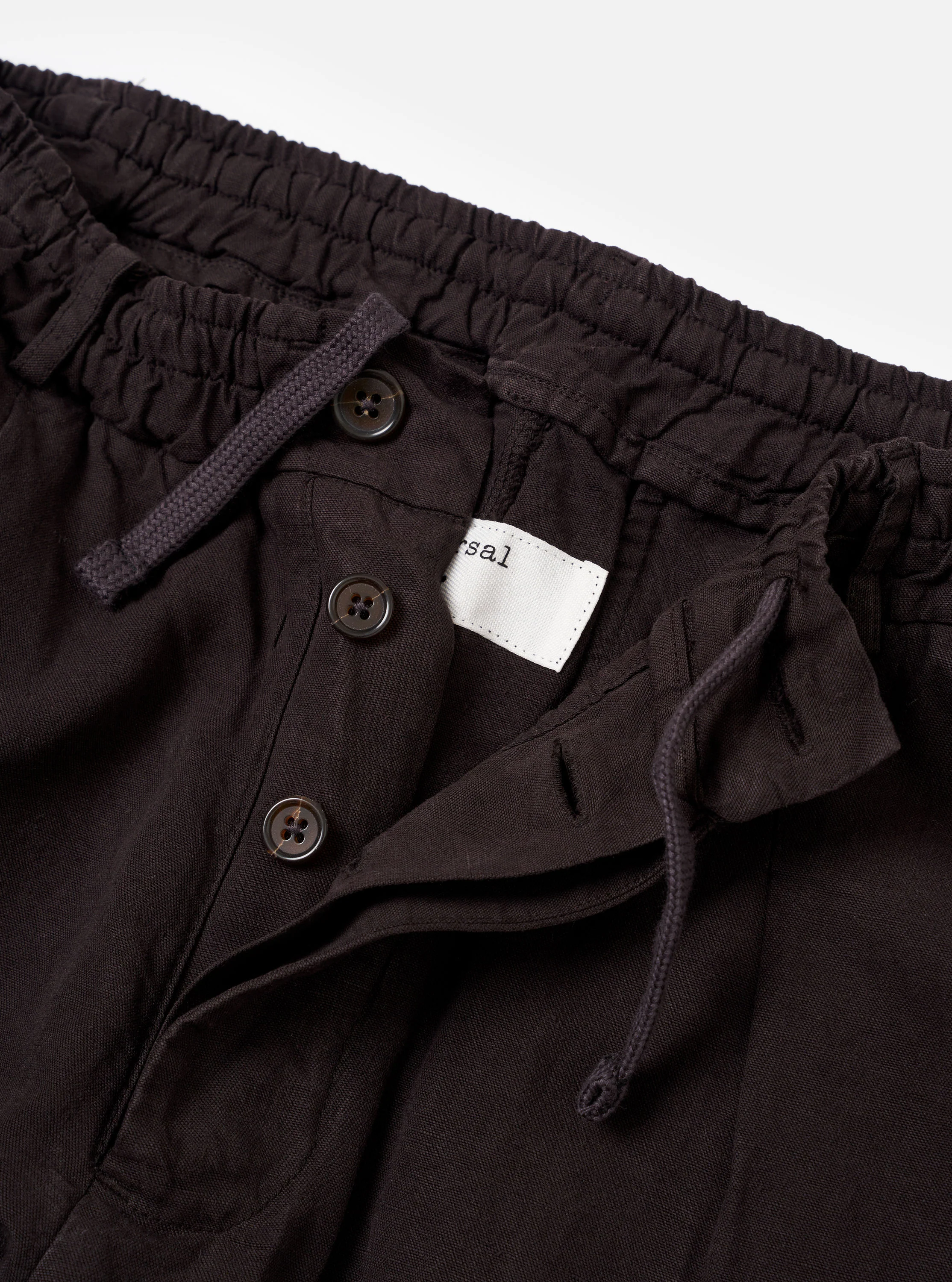 Licorice Lyo Linen Mix Oxford Pant - Image 6