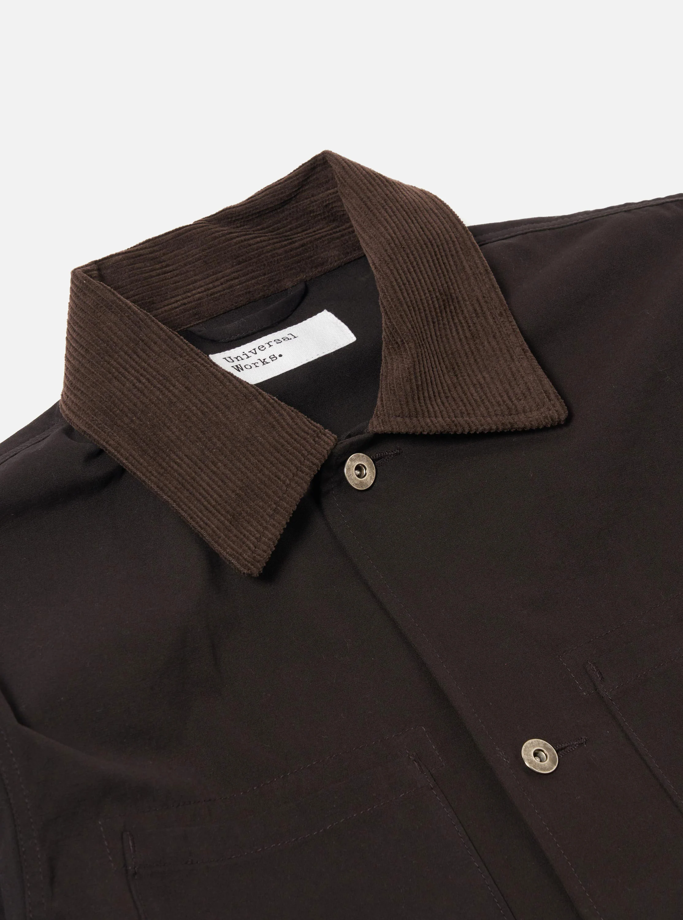 Licorice Summer Canvas Labour Jacket - Image 6