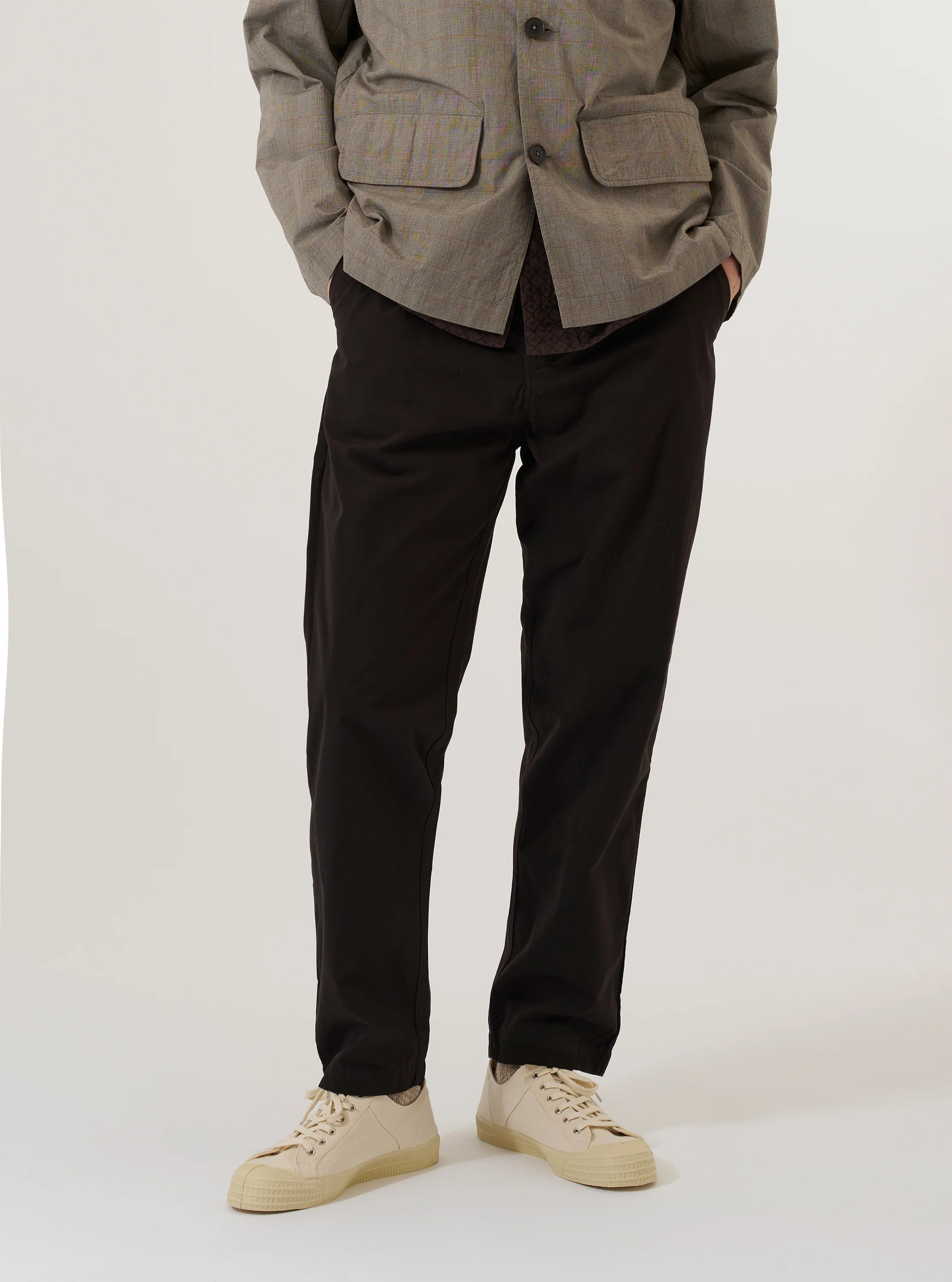 Licorice Summer Canvas Military Chino - Image 2