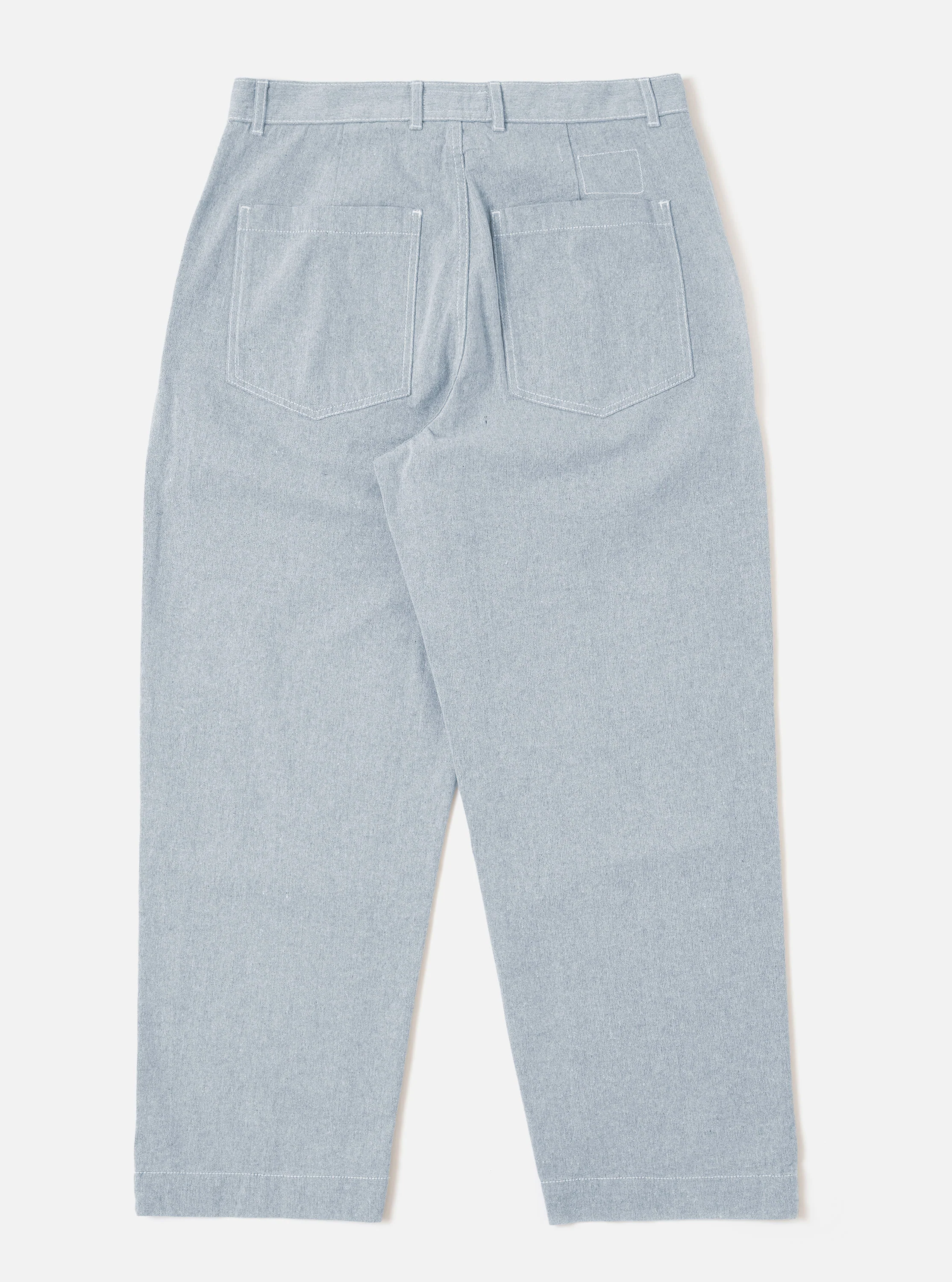 Light Indigo Jean Cloth Reworked Duke Pant - Image 5