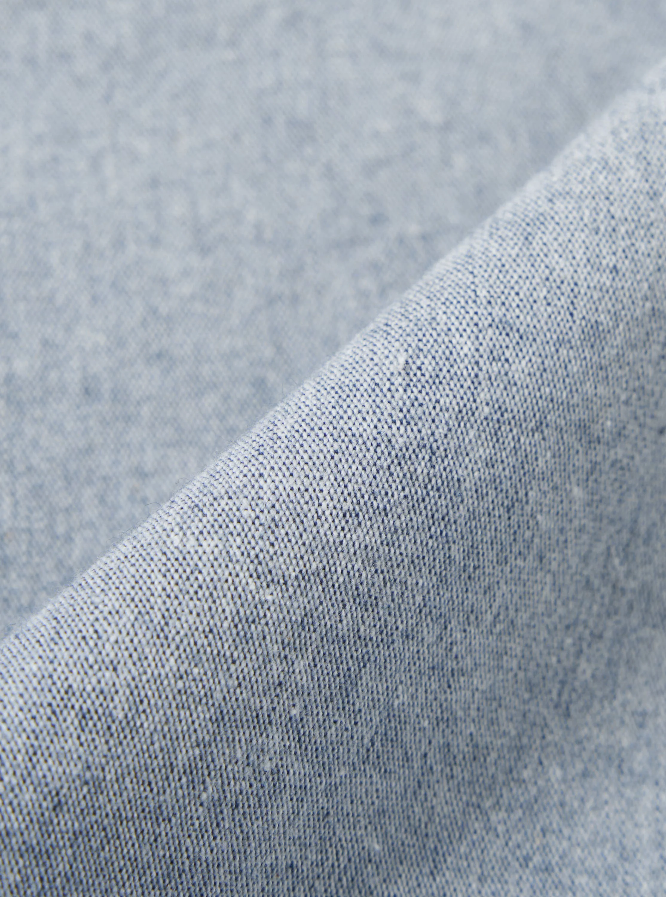 Light Indigo Jean Cloth Reworked Hi Water Trouser - Image 4