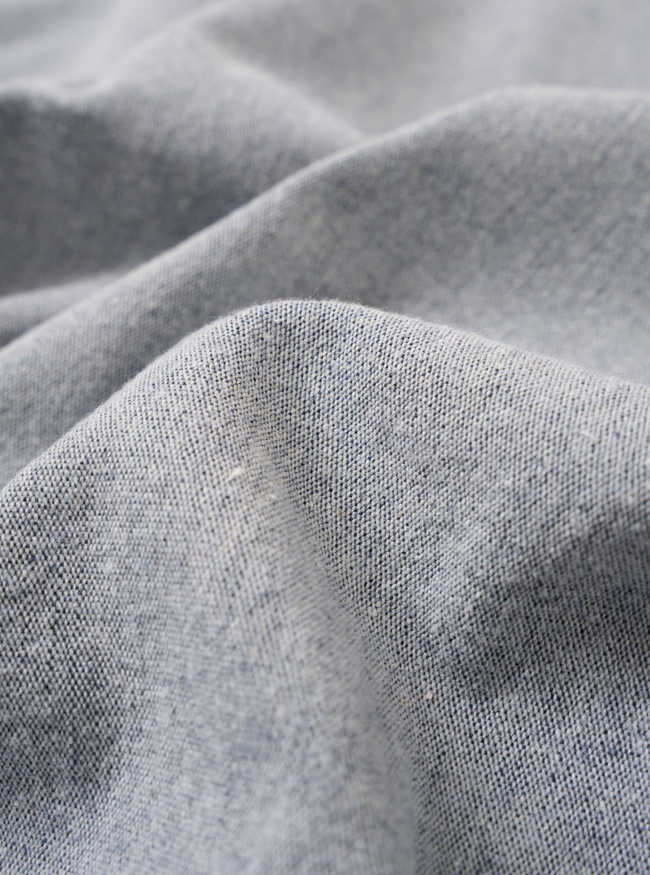 Light Indigo Jean Cloth Reworked Rose Bowl Jacket - Image 4