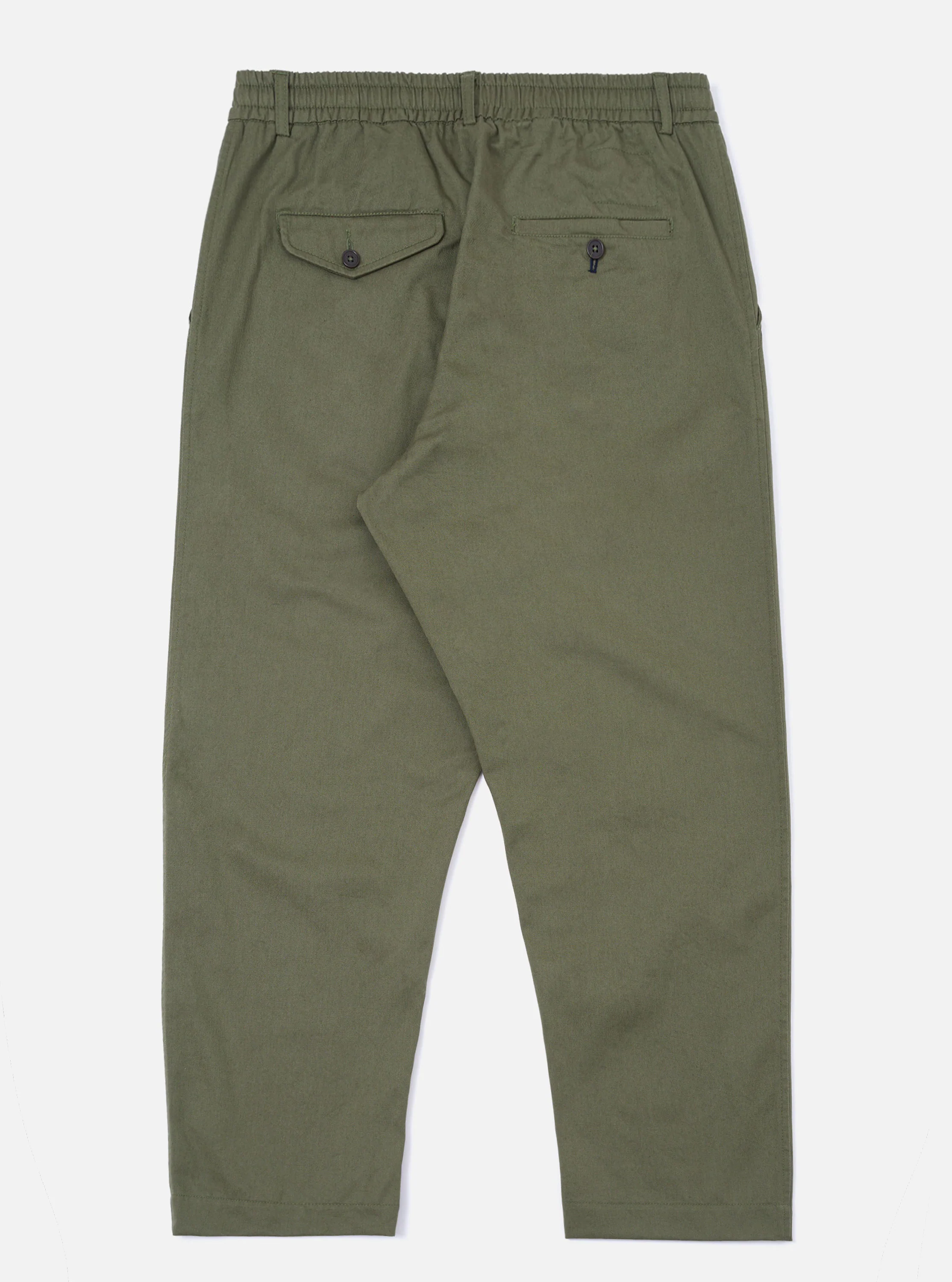 Light Olive Twill Oxford Pant - Image 3