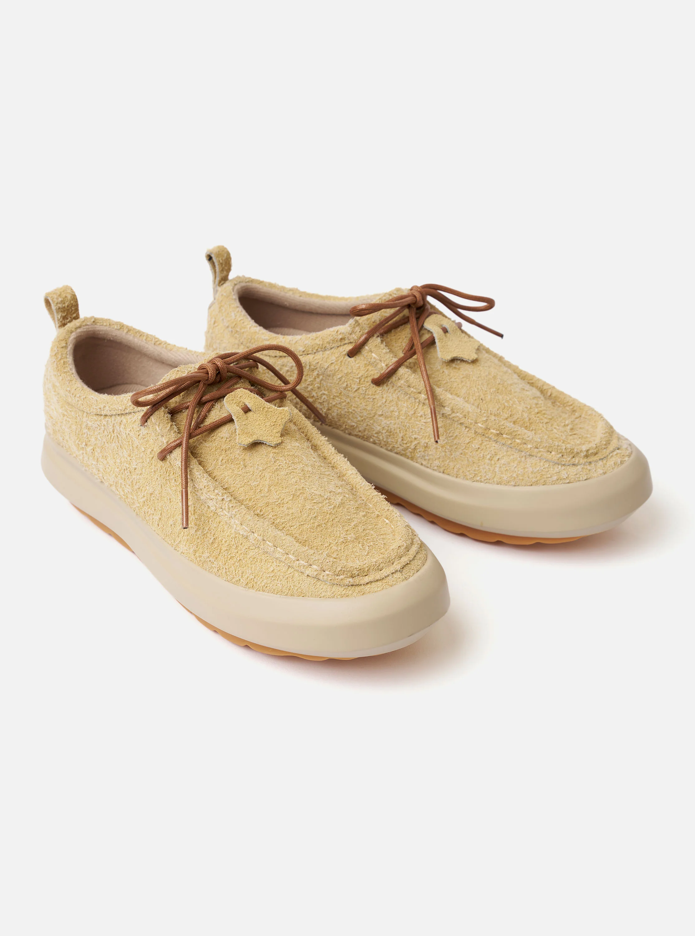 Wander etc. FD/08 Low in Dune/Gum Hairy Suede - Image 3