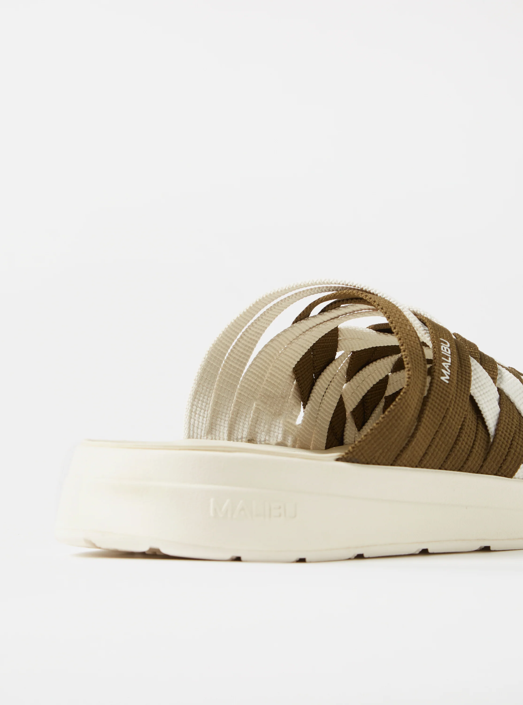 Malibu Olive/White Nylon Colony Classic - Image 3