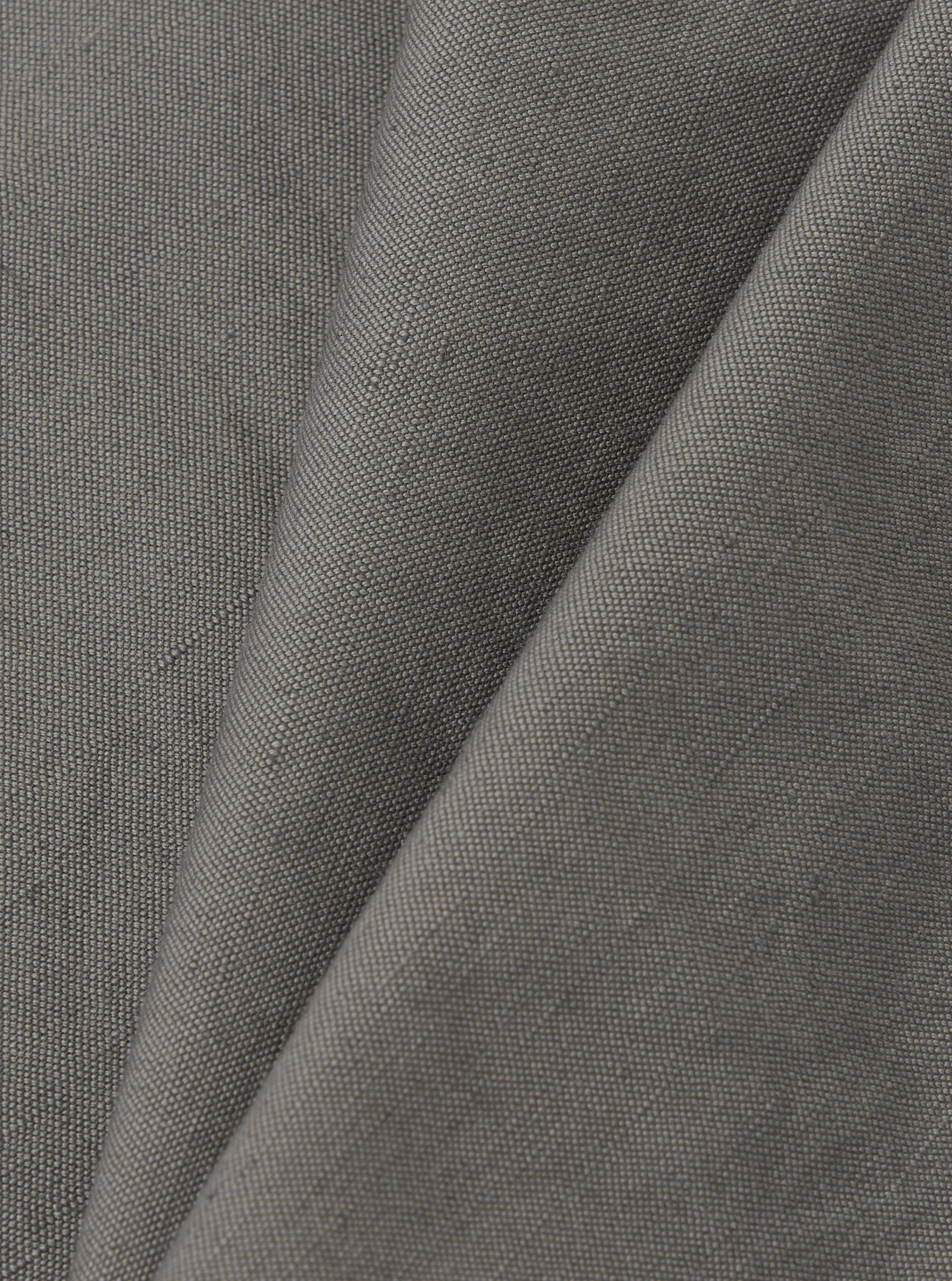 Mid Grey Linen Slub Weave Dizzy Trouser - Image 4