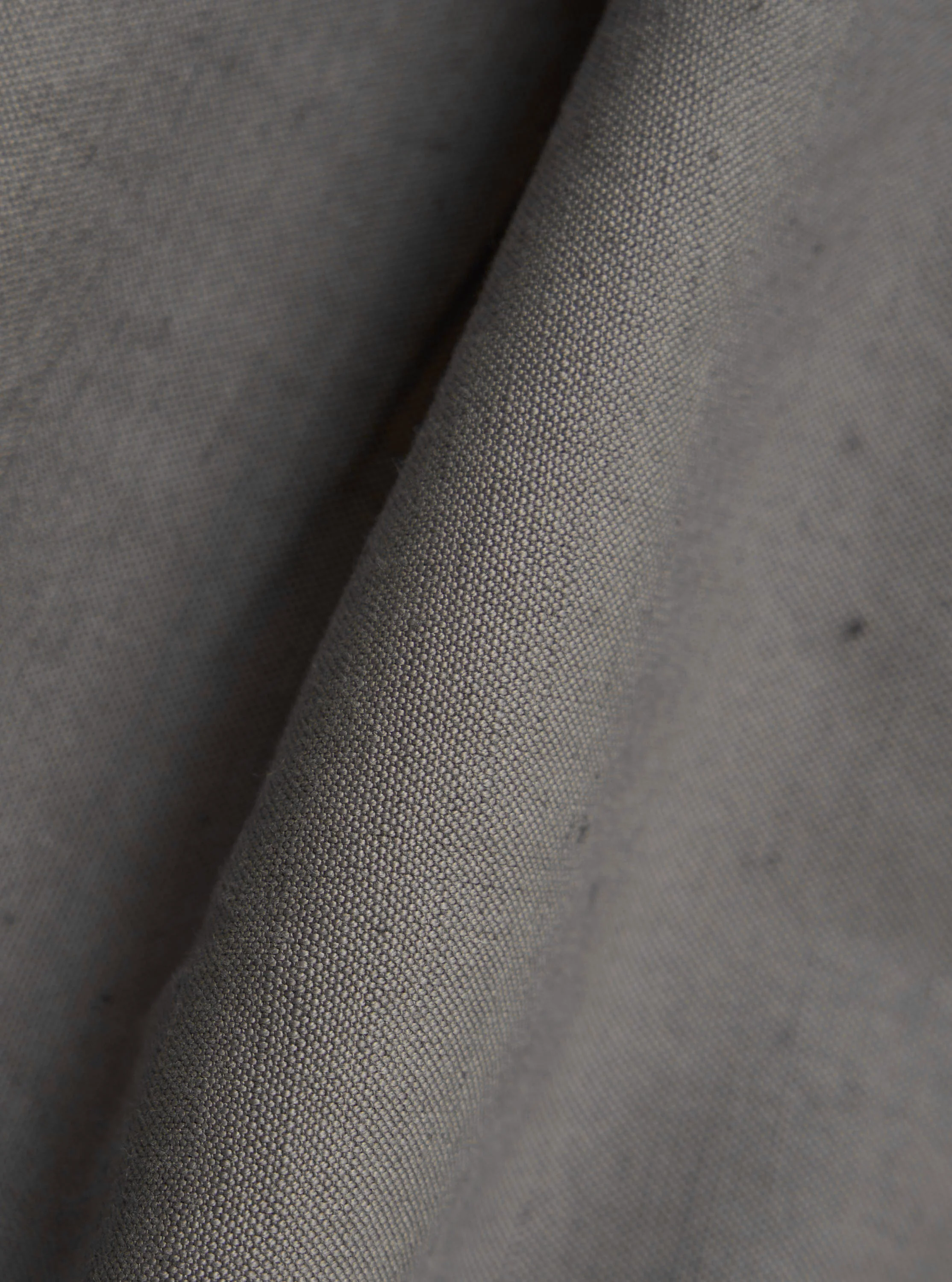 Mid Grey Linen Slub Weave Two Button Jacket - Image 4