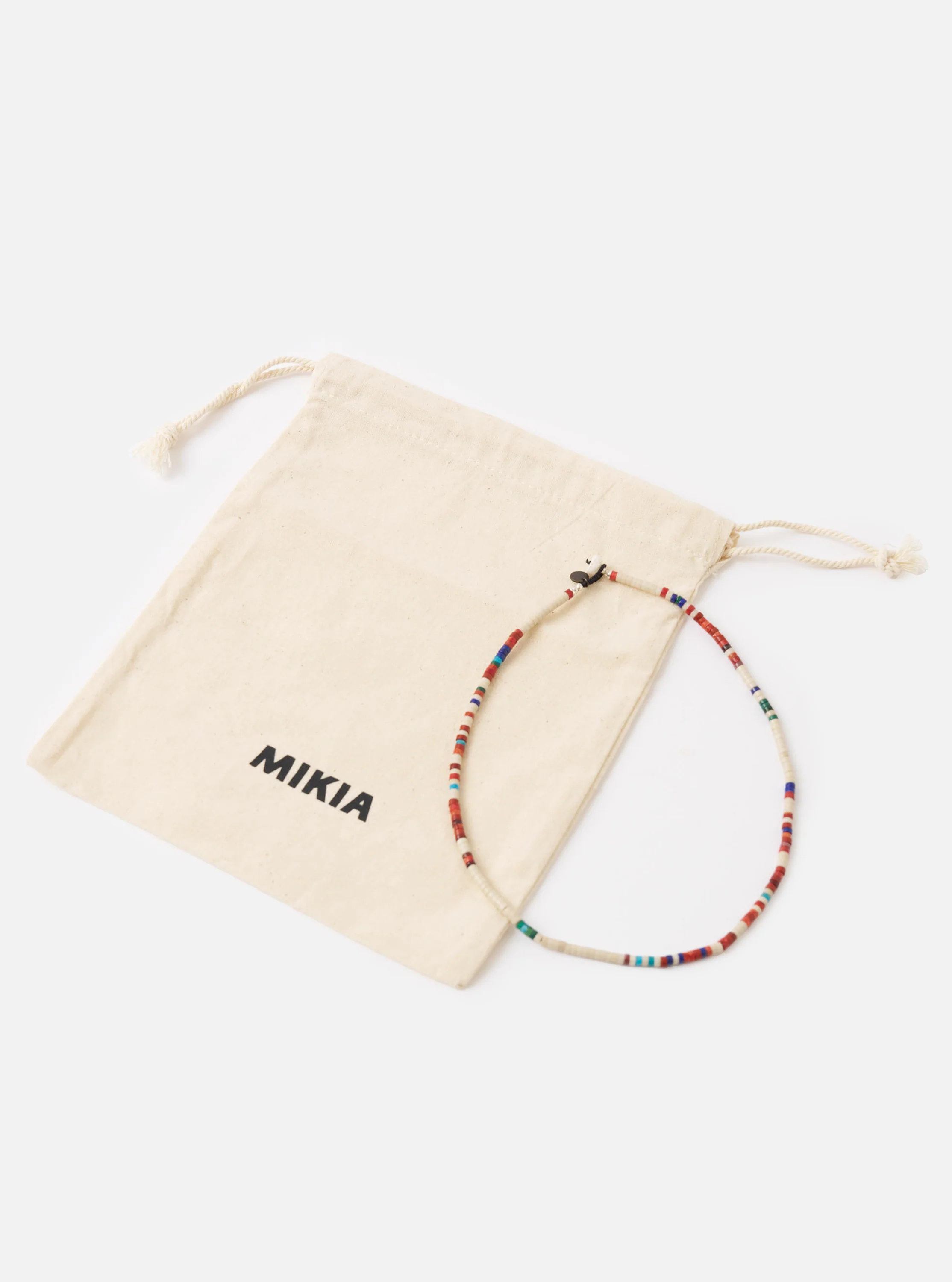 Mikia Safari Heishi Beads Necklace - Image 4