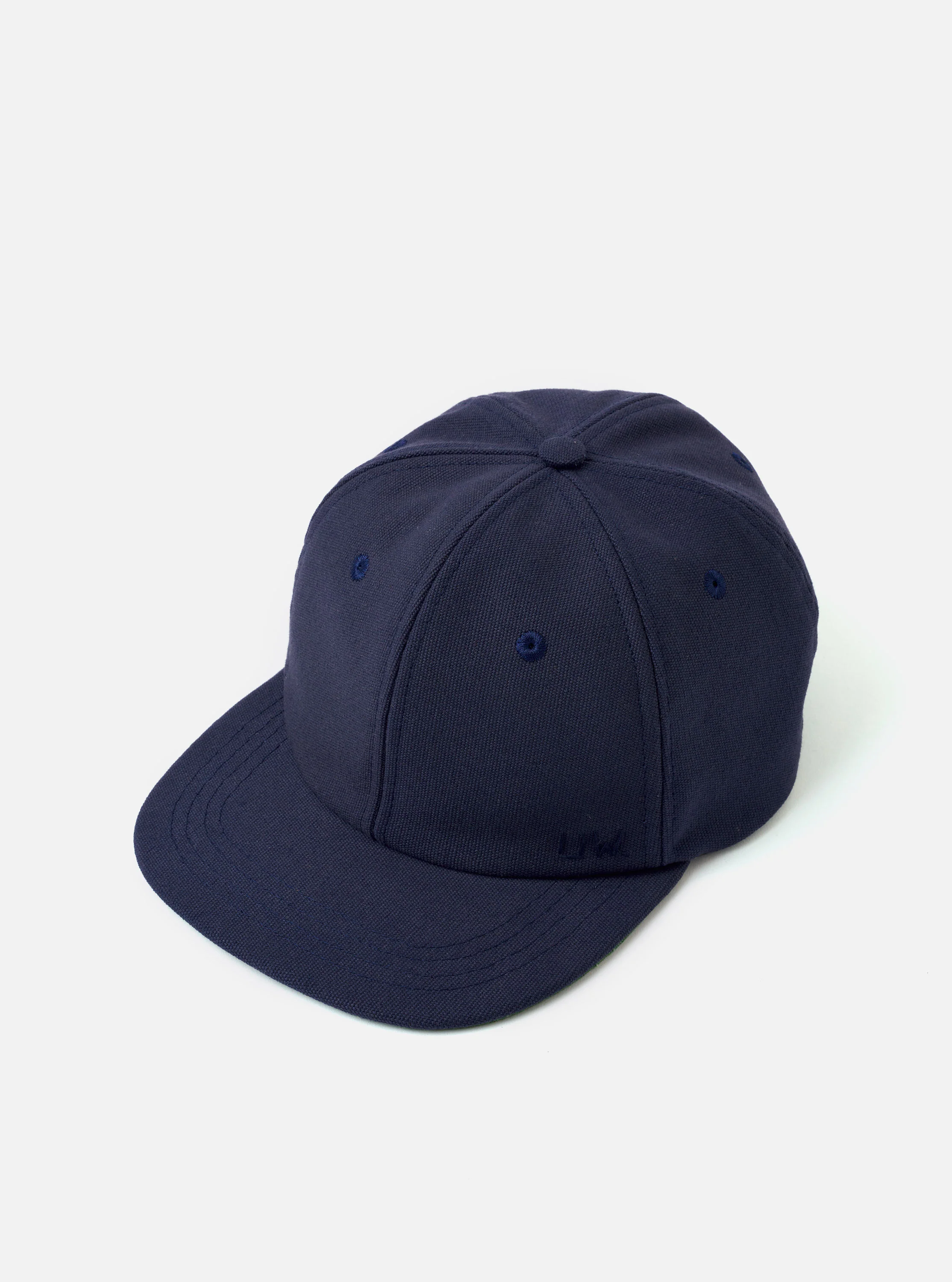 Navy Canvas Baseball Hat - Image 3