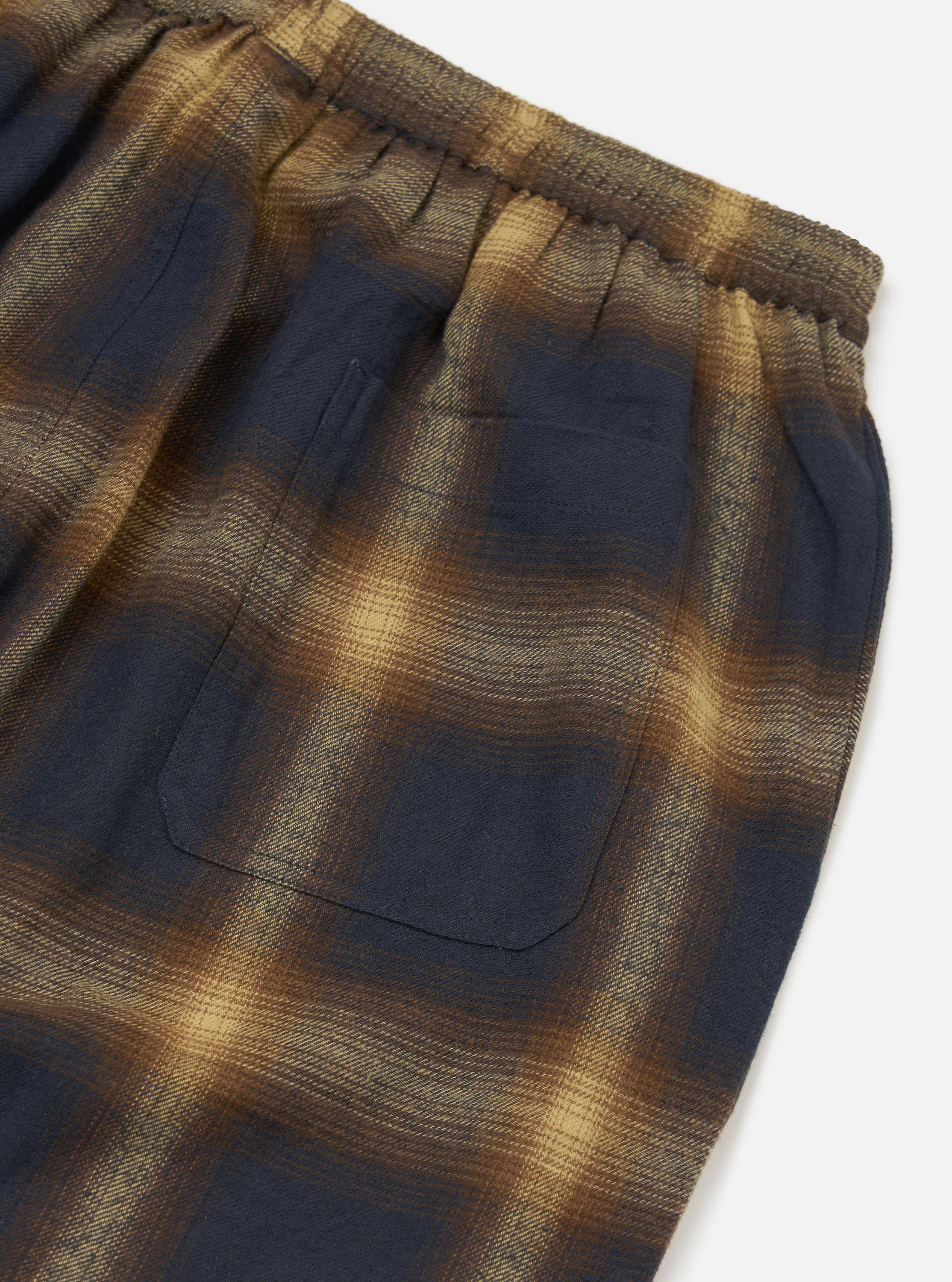 Navy Canyon Check Pyjama Pant - Image 4