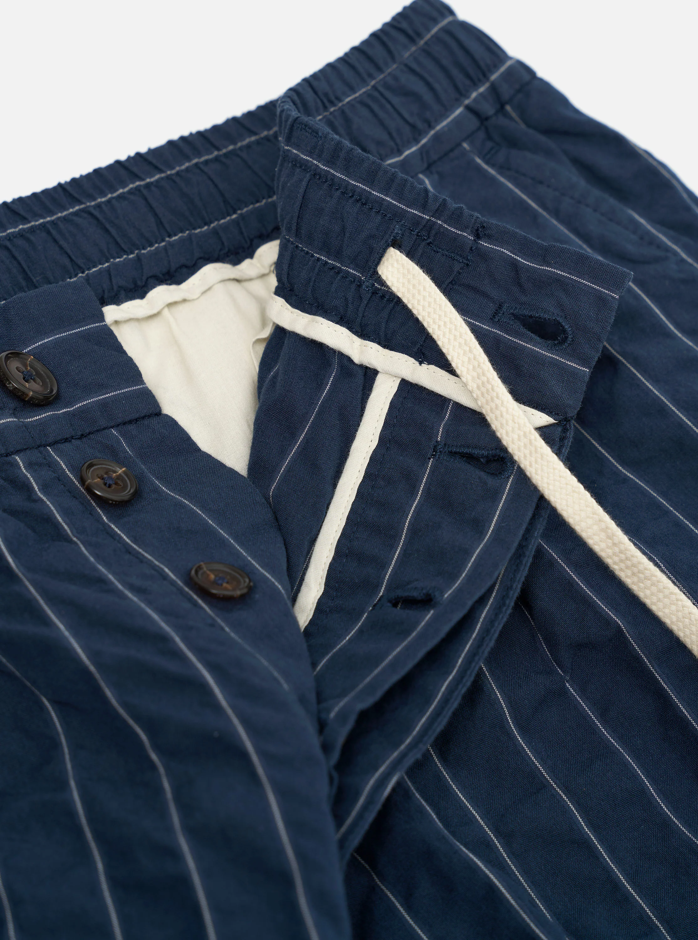 Navy Chester Stripe Oxford Pant - Image 6