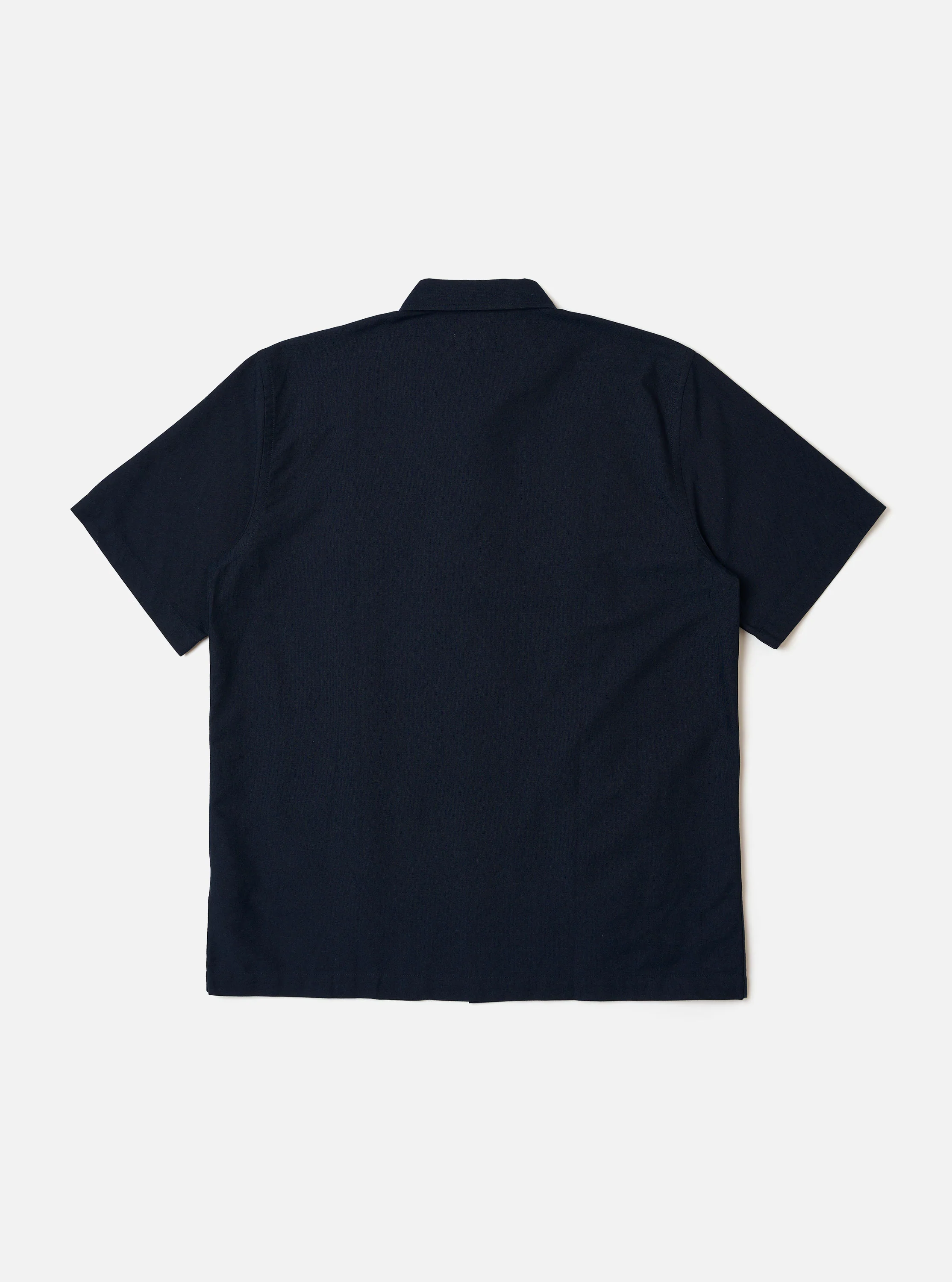 Navy Classic Oxford Tropicana Shirt - Image 5