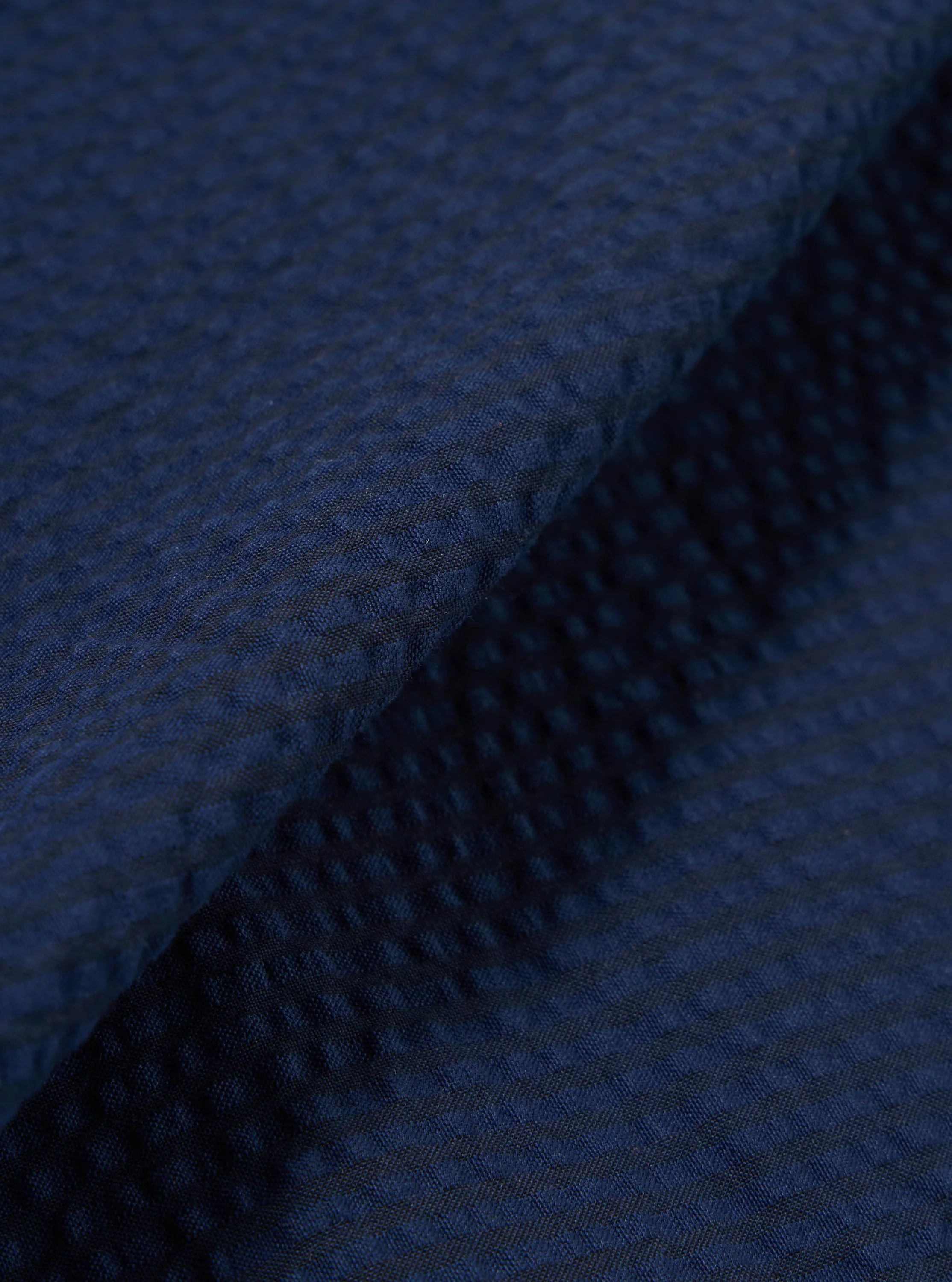Navy Derby Stripe Clean Short - Image 4