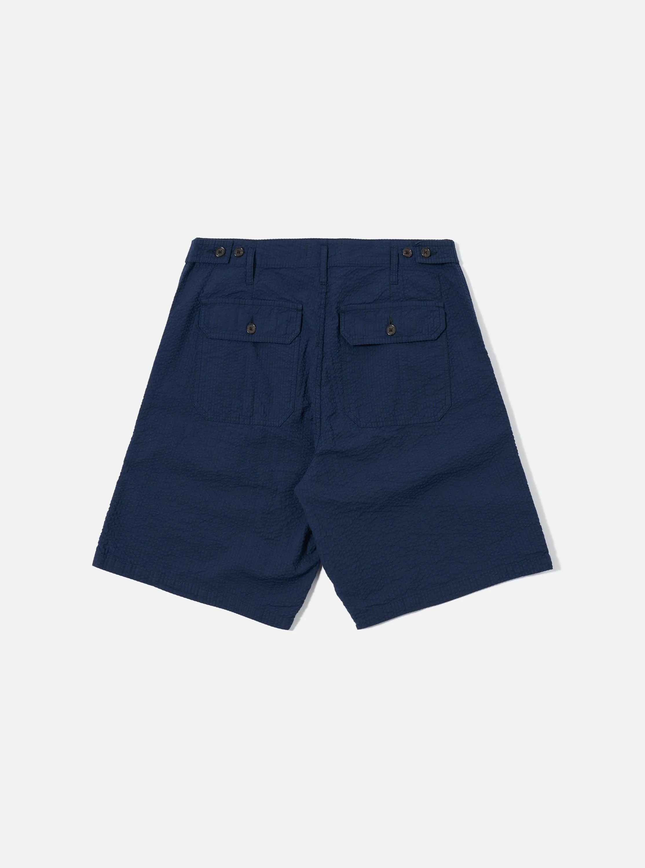 Navy Derby Stripe Clean Short - Image 5