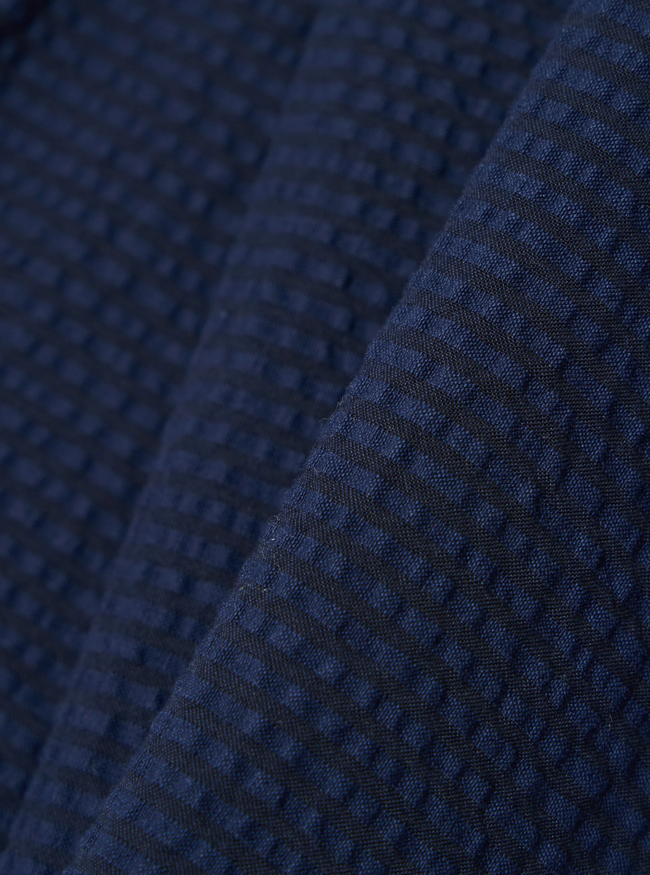 Navy Derby Stripe Military Chino - Image 4
