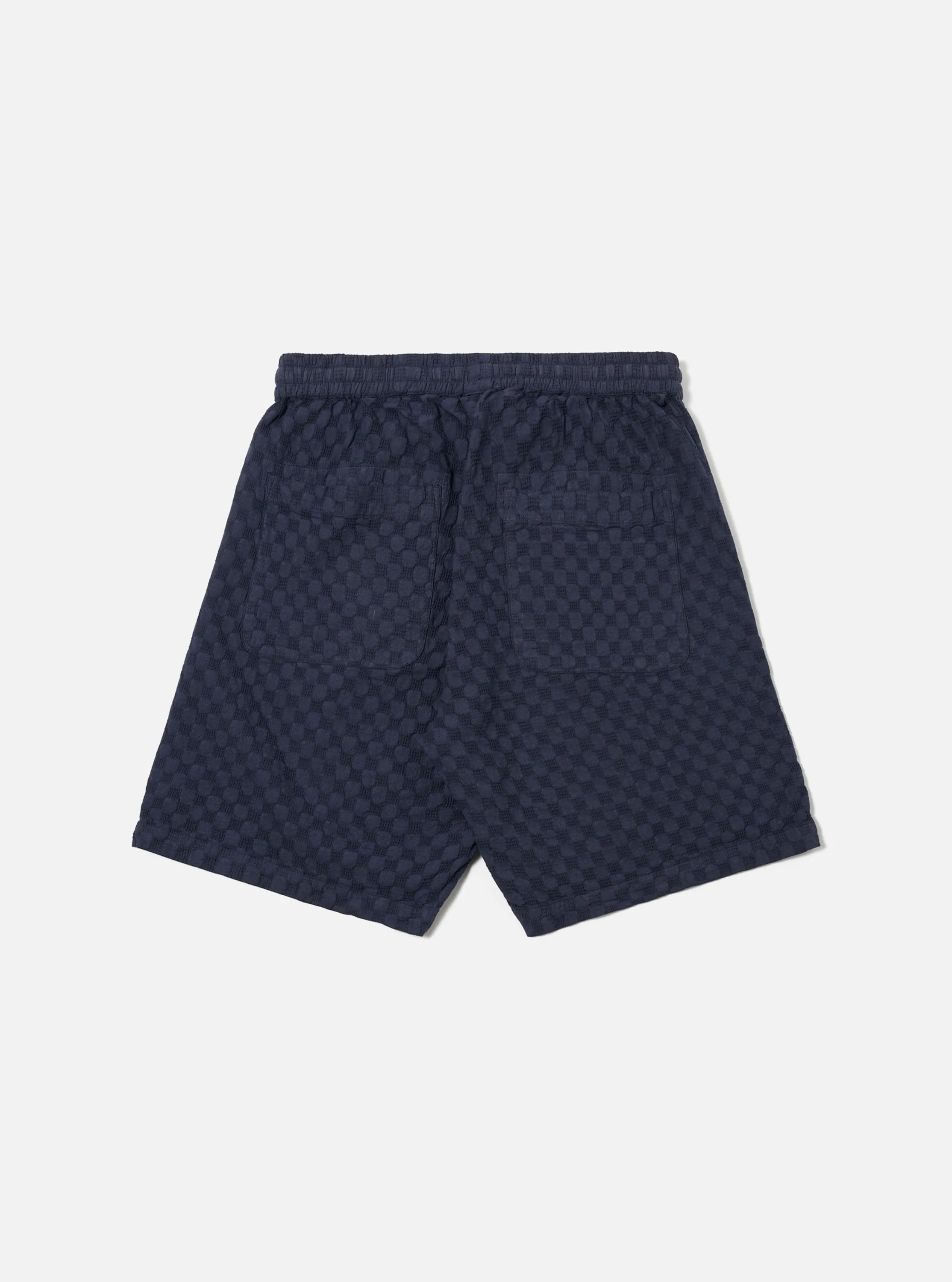 Navy Dot Waffle Simple Short - Image 5