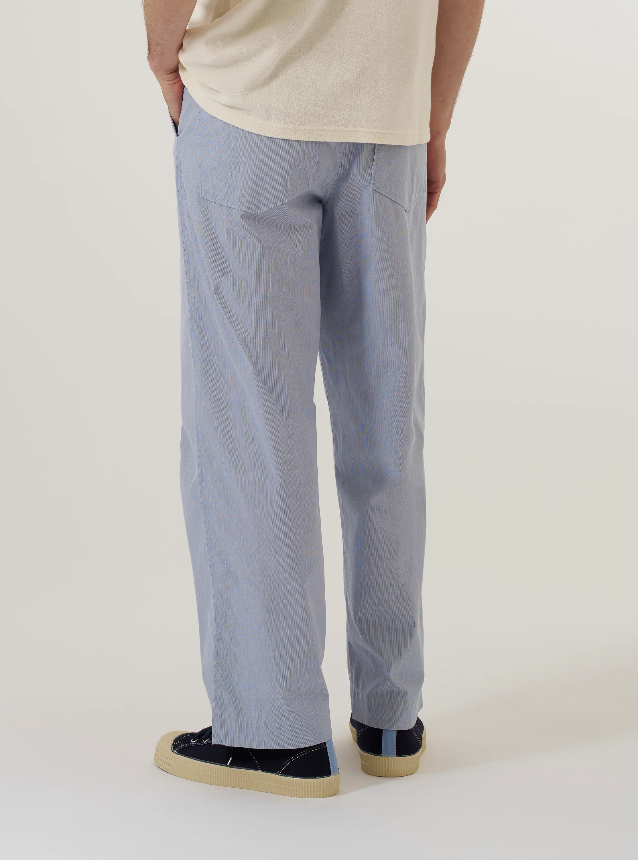 Navy Kennedy Stripe Duke Pant - Image 3