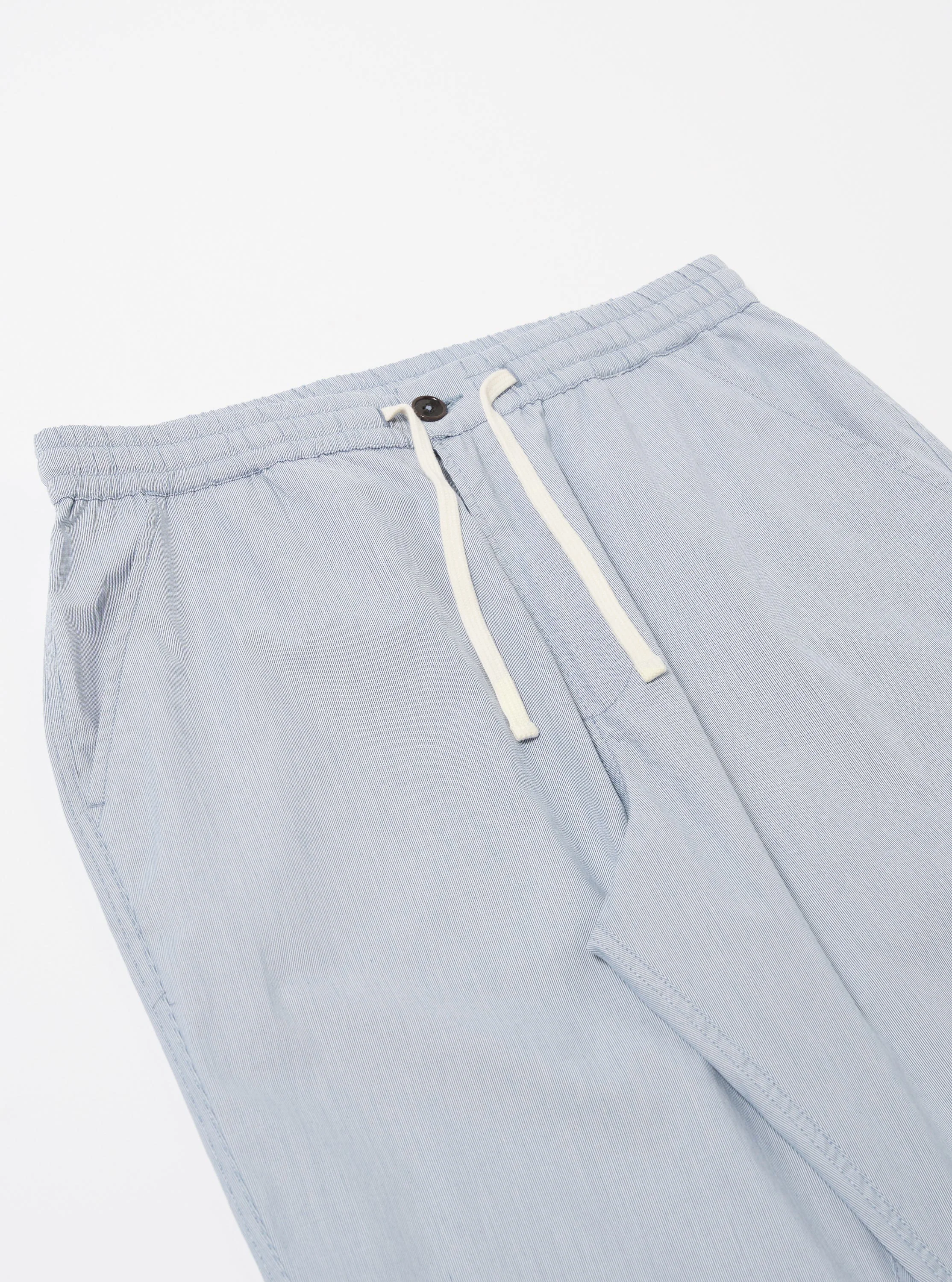 Navy Kennedy Stripe Hi Water Trouser - Image 6