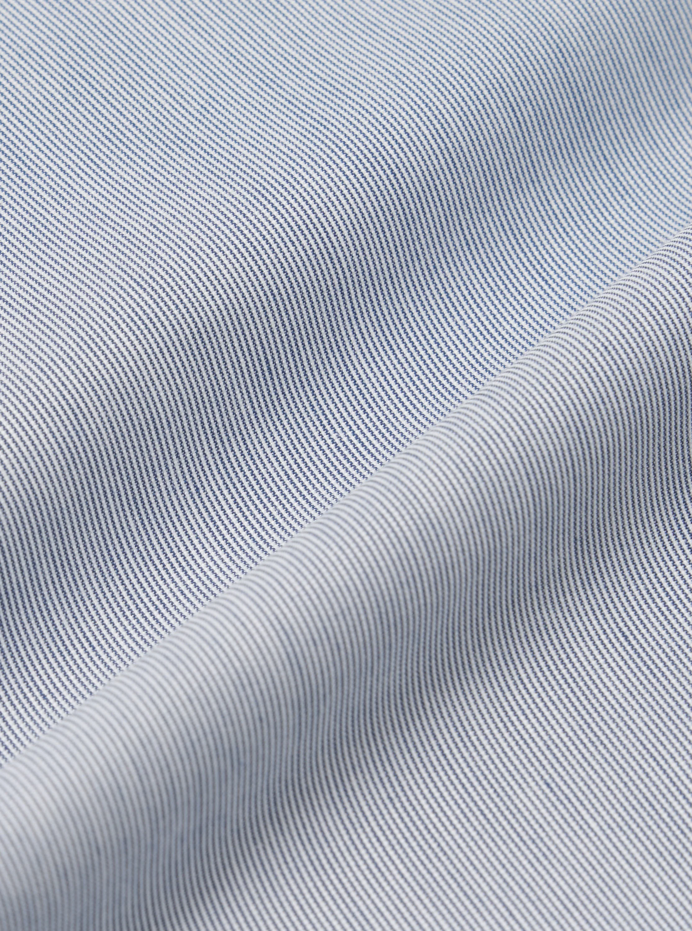 Navy Kennedy Stripe Pleated Track Short - Image 4