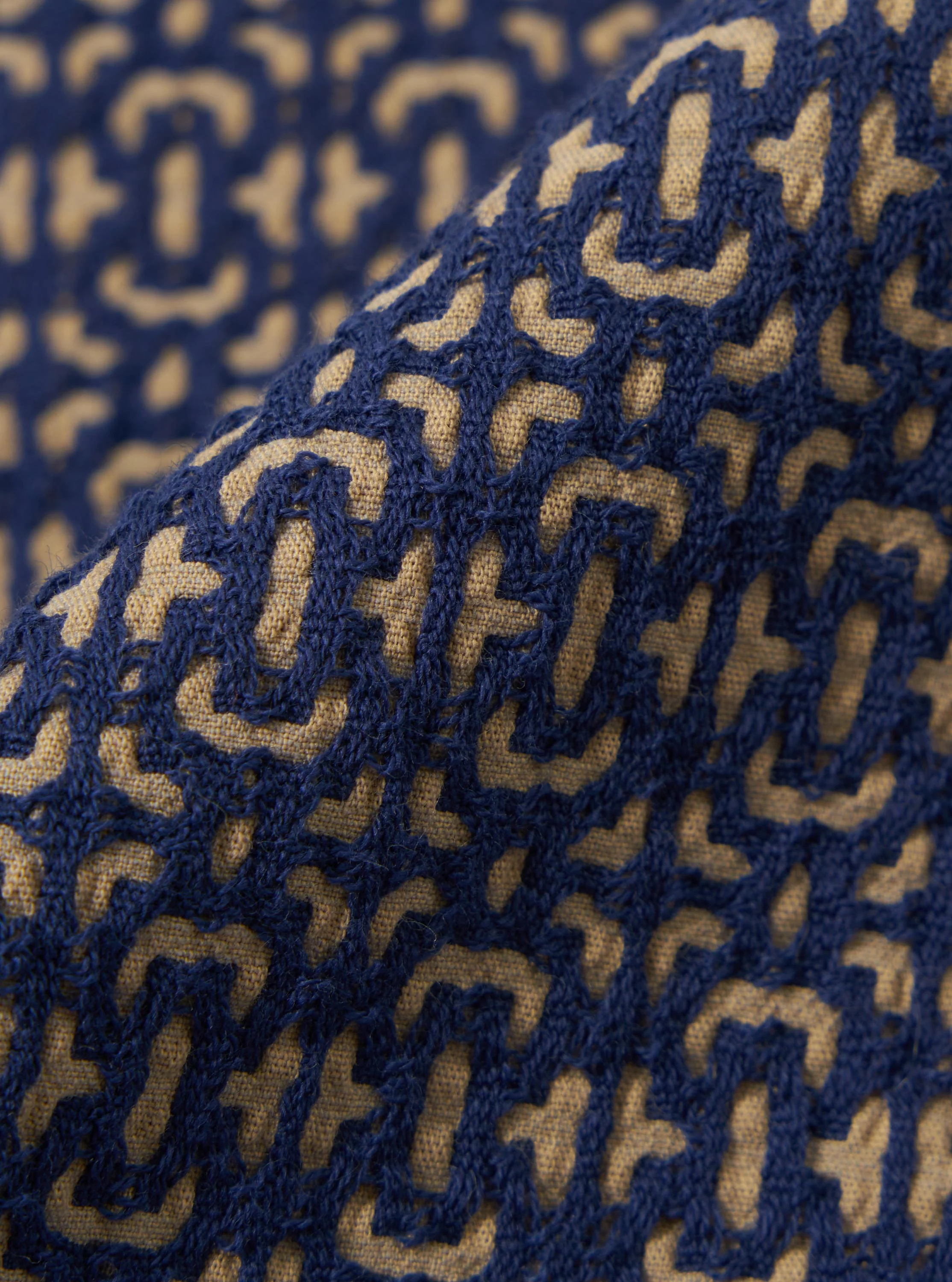 Navy Konos Cotton Simple Short - Image 4