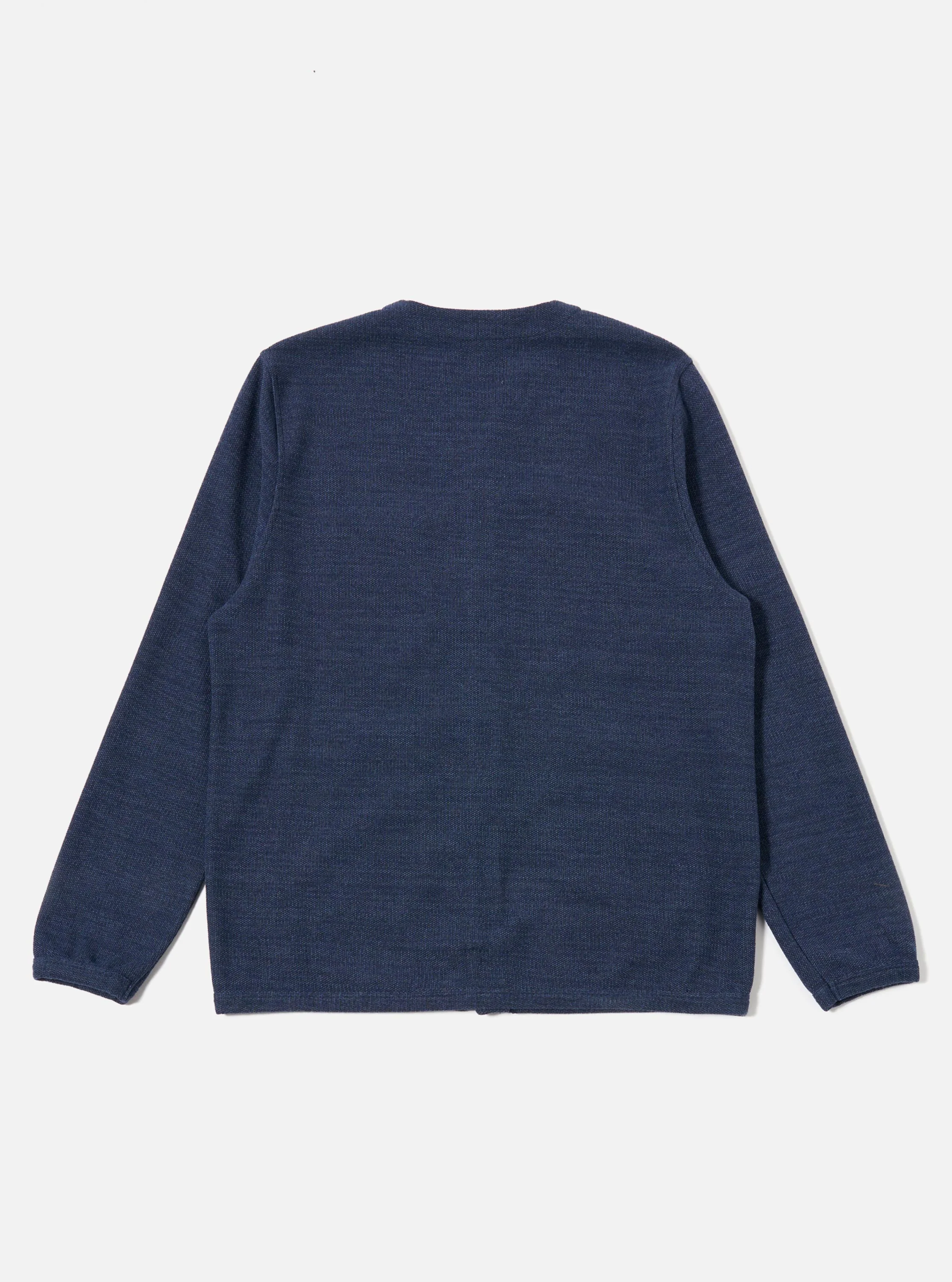 Navy Maiorca Jersey Cardigan - Image 3