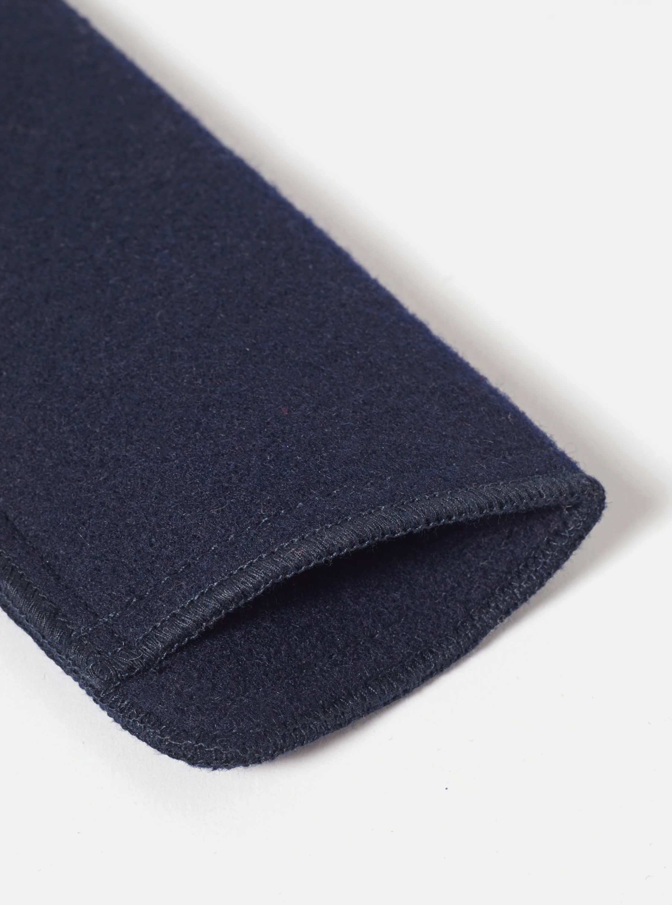 Navy Melton Large Glasses Case - Image 5