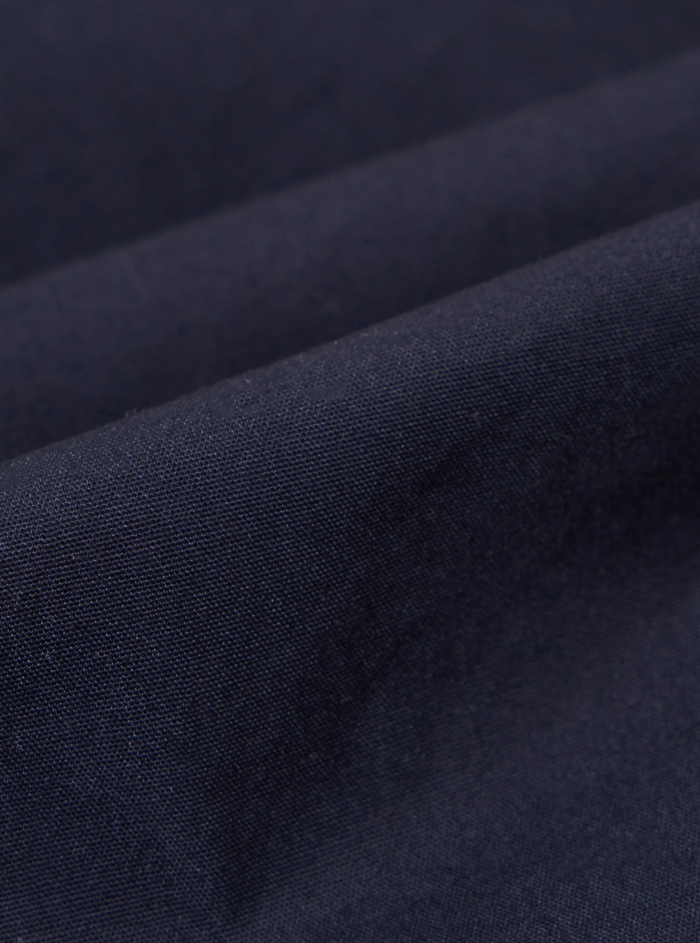 Navy Peached Poplin Franck Jacket - Image 4