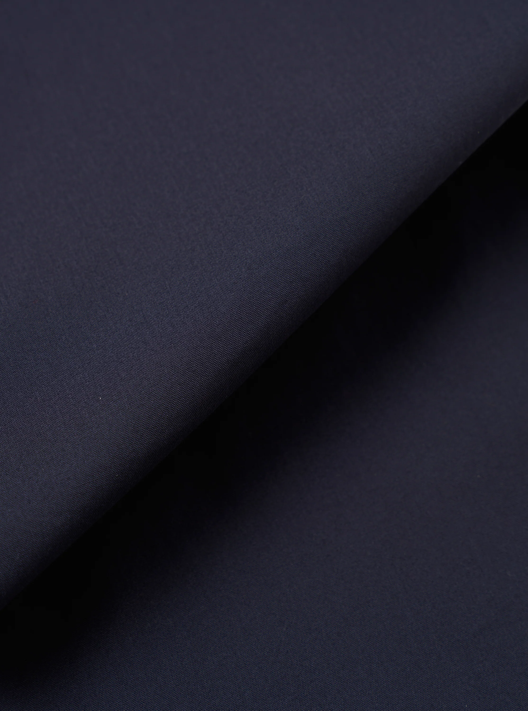 Navy Peached Poplin Military Chino - Image 4