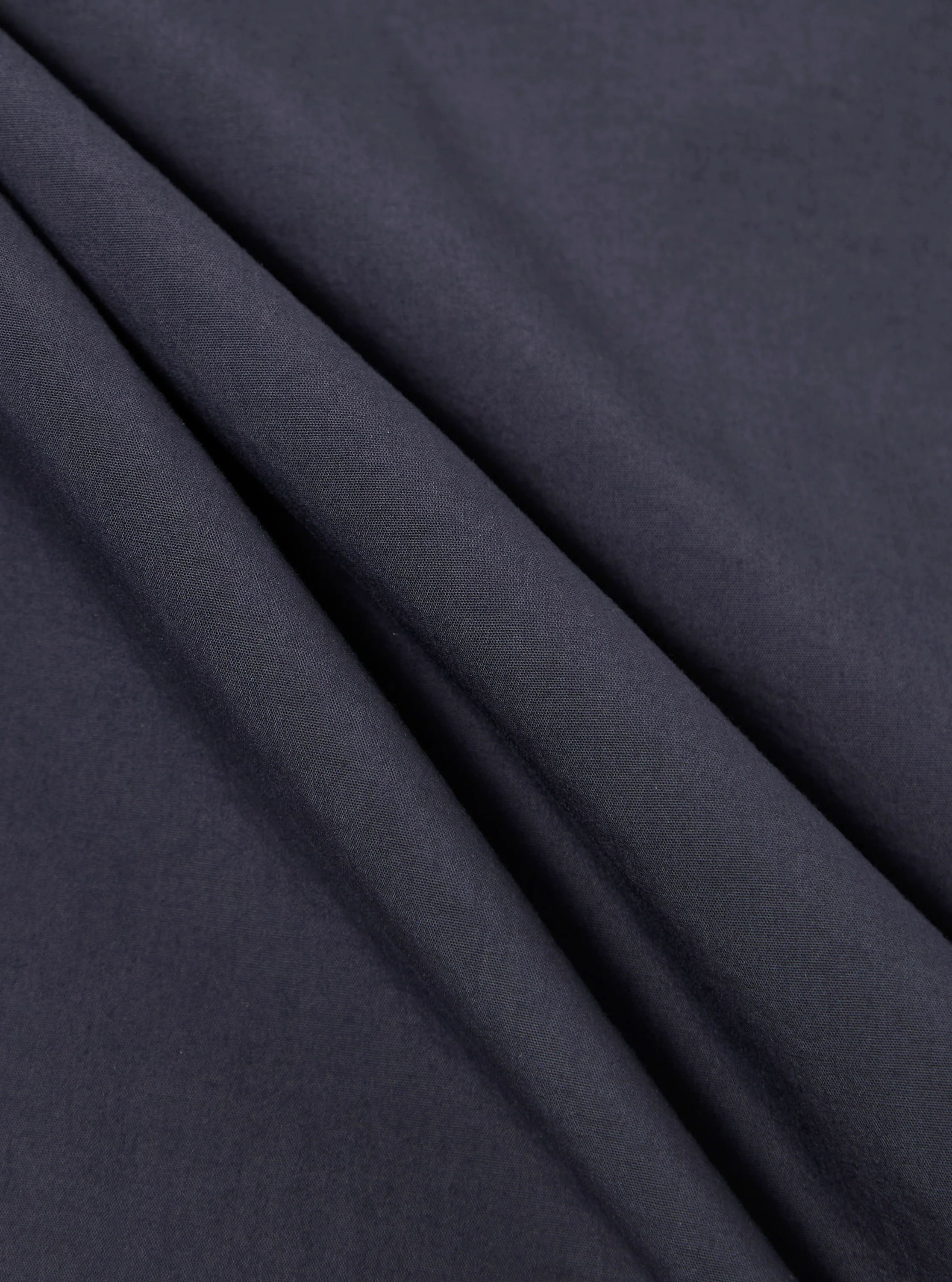 Navy Poplin Dwight Overshirt - Image 4