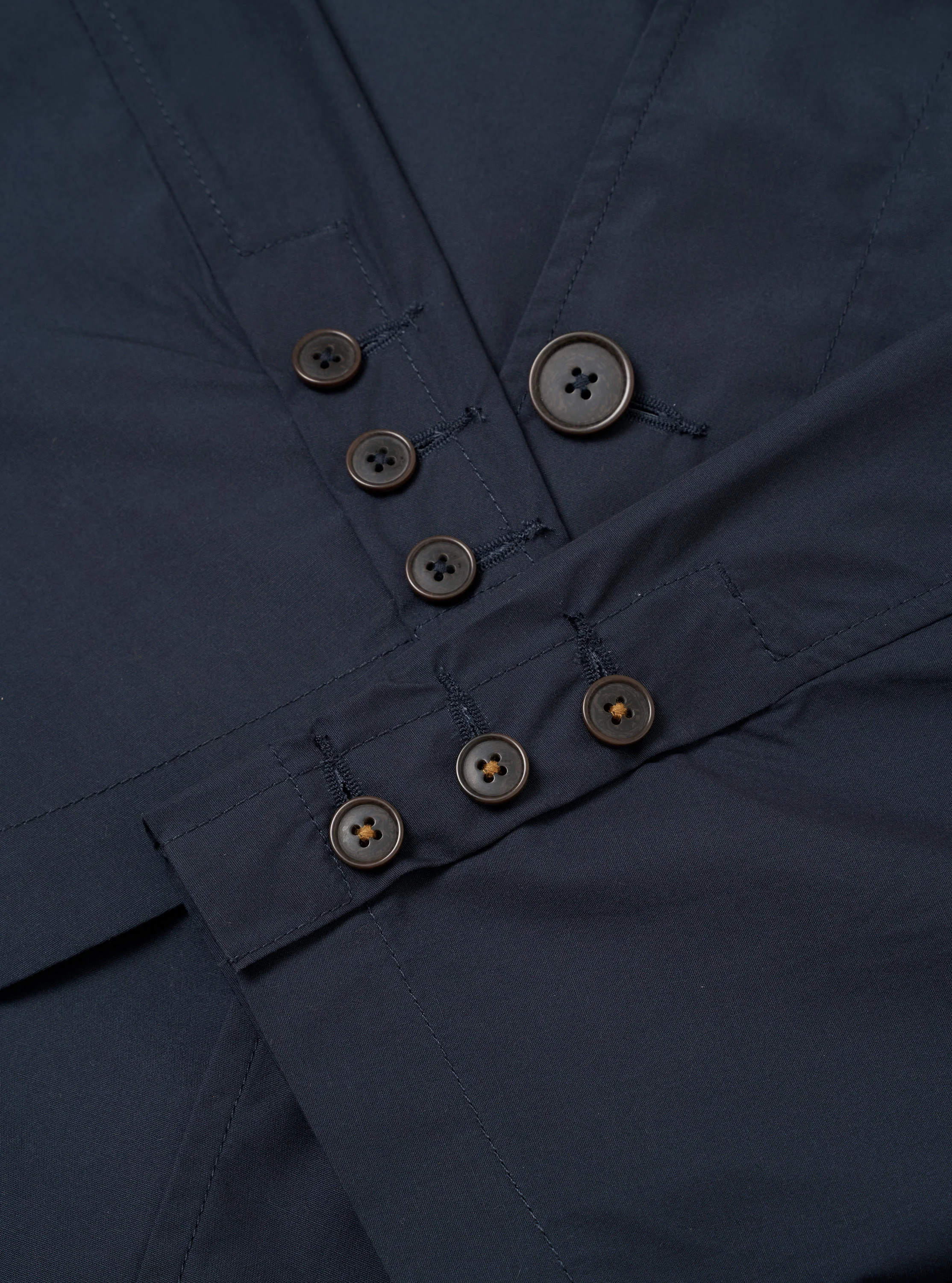 Navy Recycled Polytech Capitol Jacket - Image 7