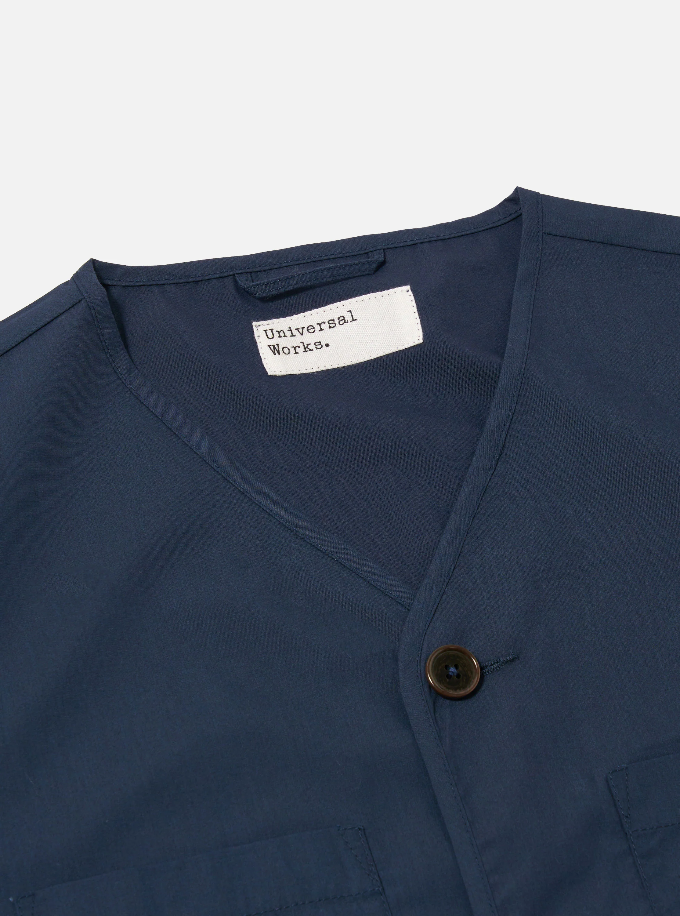 Navy Recycled Polytech City Waistcoat - Image 6