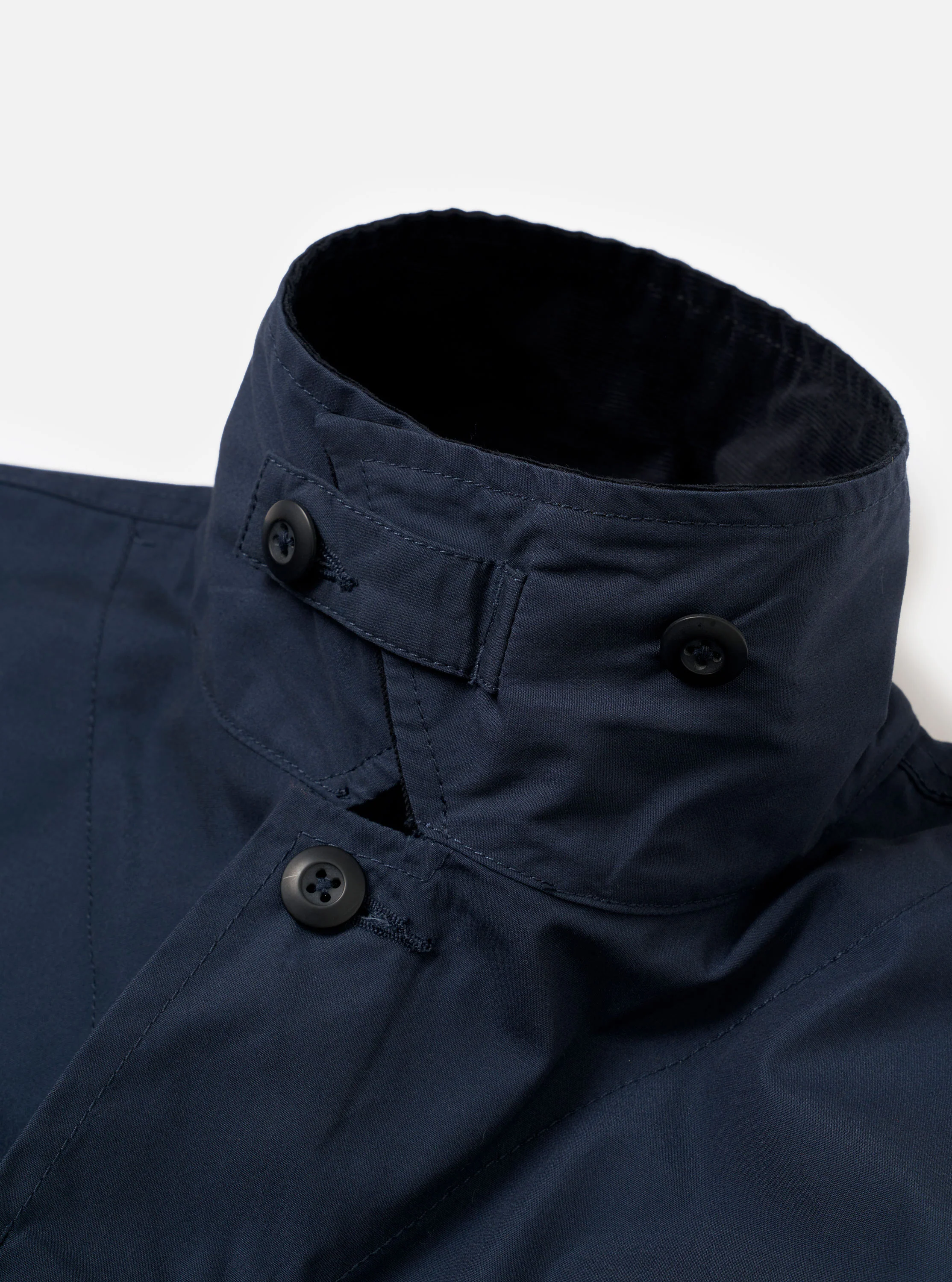 Navy Recycled Polytech Parachute Field Jacket - Image 6