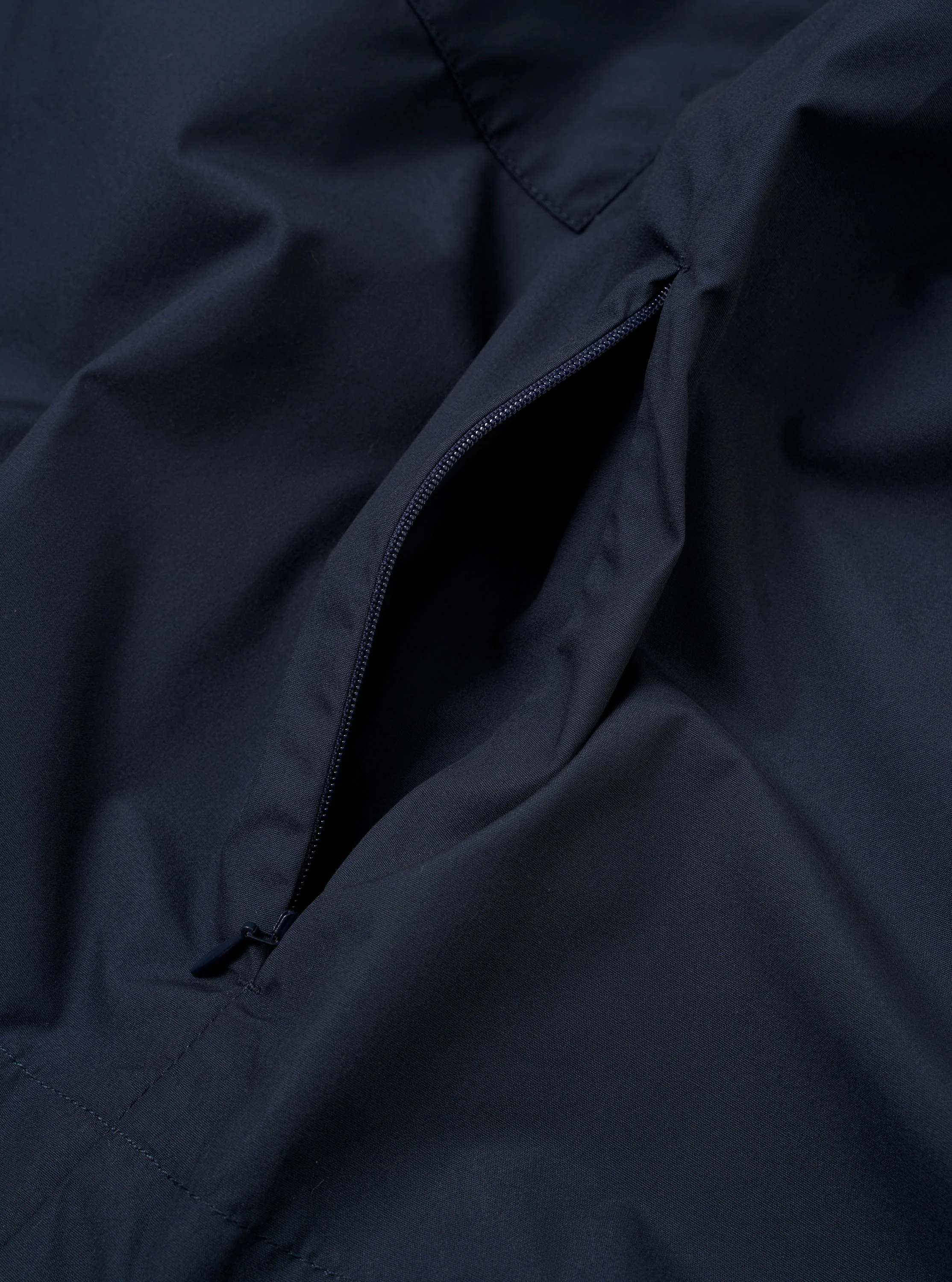 Navy Recycled Polytech Z Tech Overshirt - Image 6