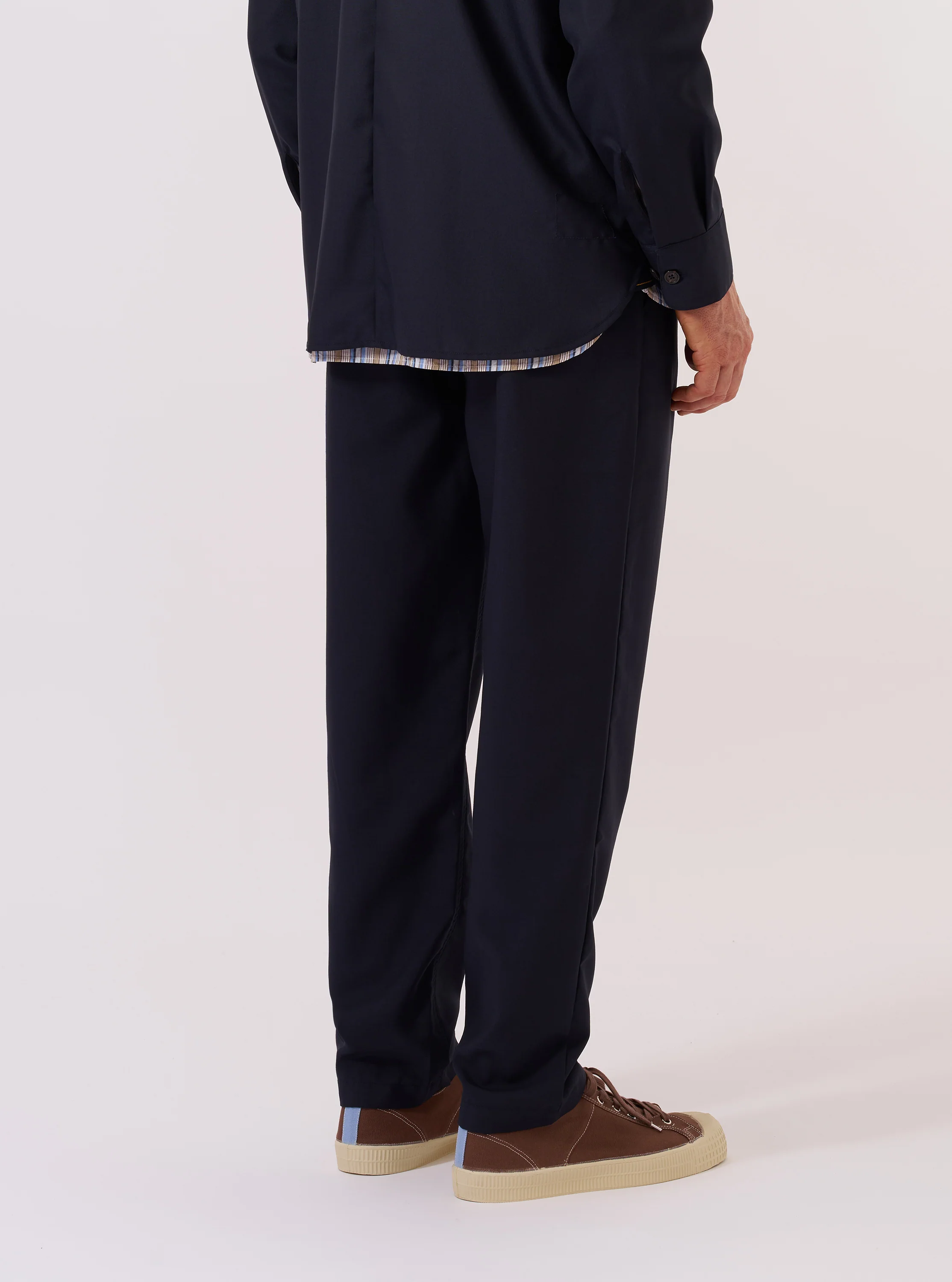 Navy Tropical Suiting Military Chino - Image 3