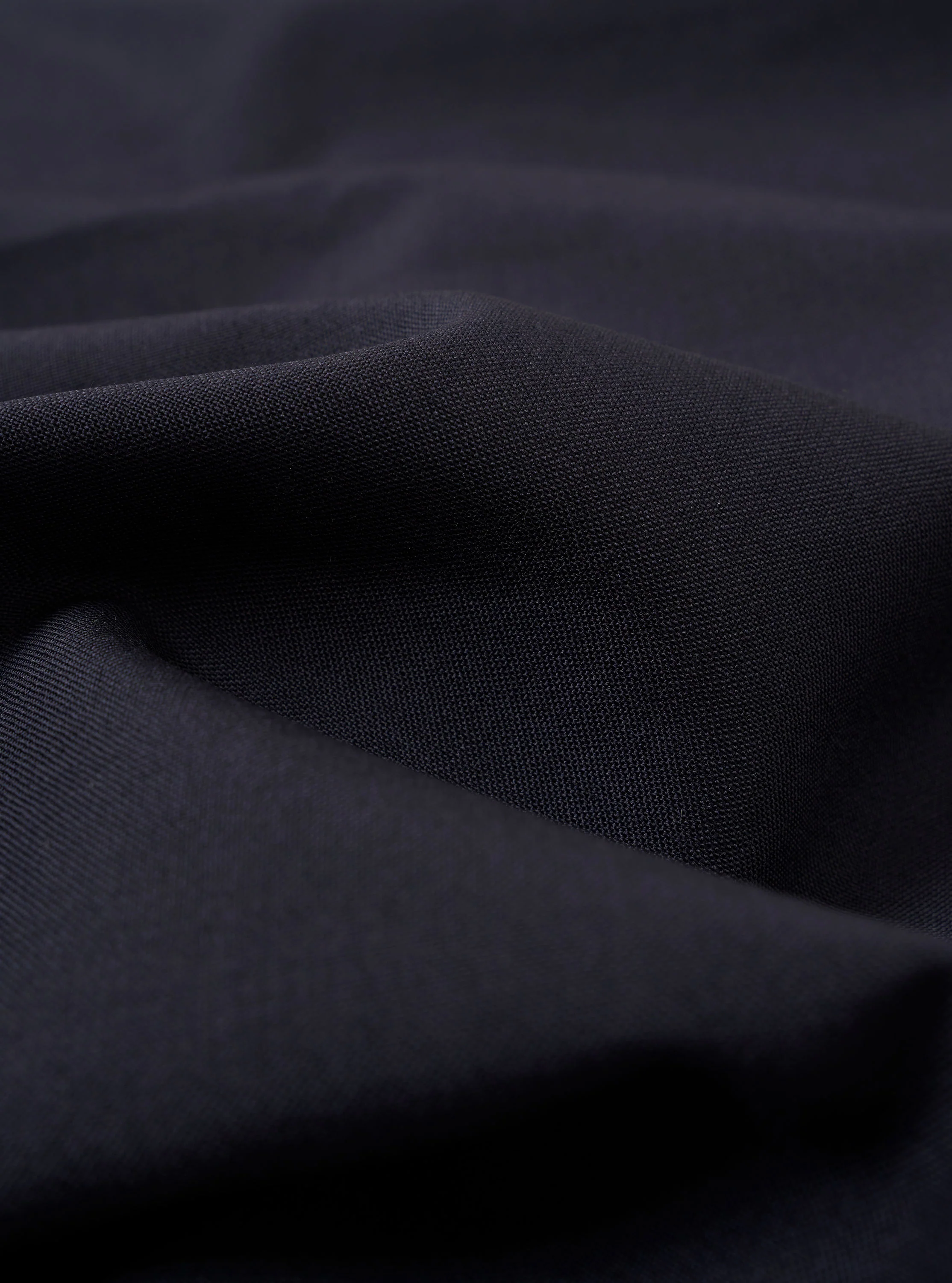 Navy Tropical Suiting Two Button Jacket - Image 4