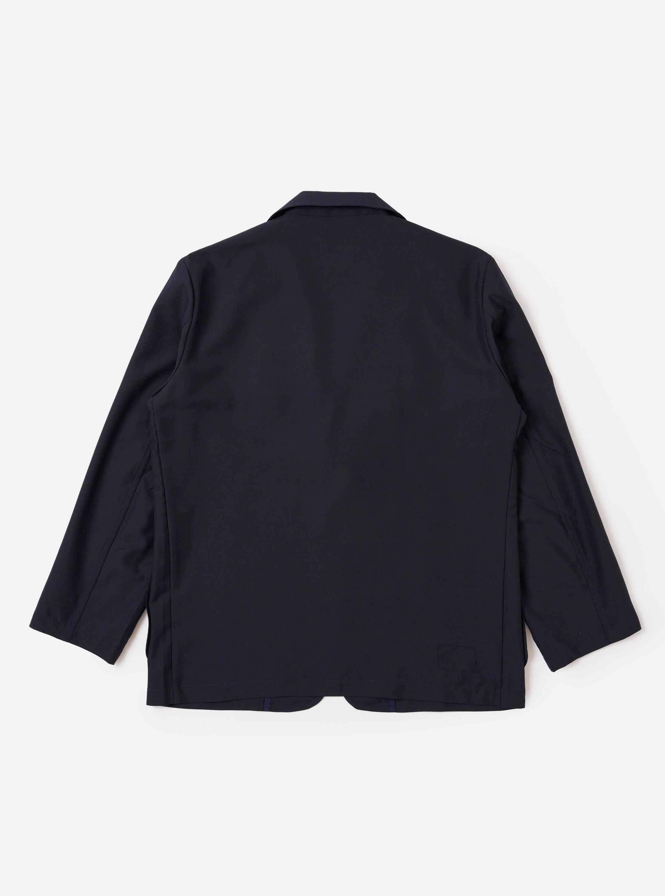 Navy Tropical Suiting Two Button Jacket - Image 5