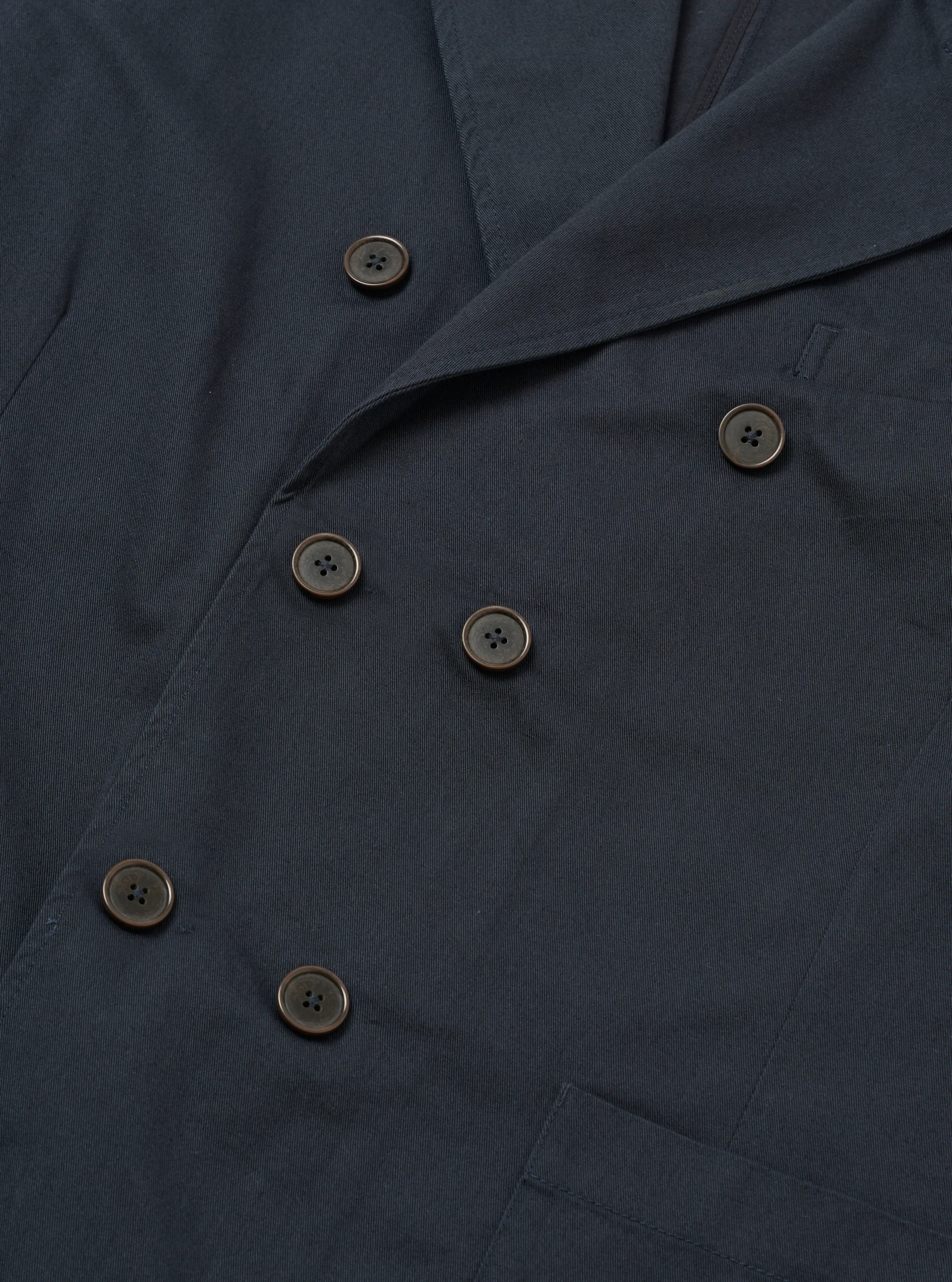 Navy Twill Manor Jacket - Image 4