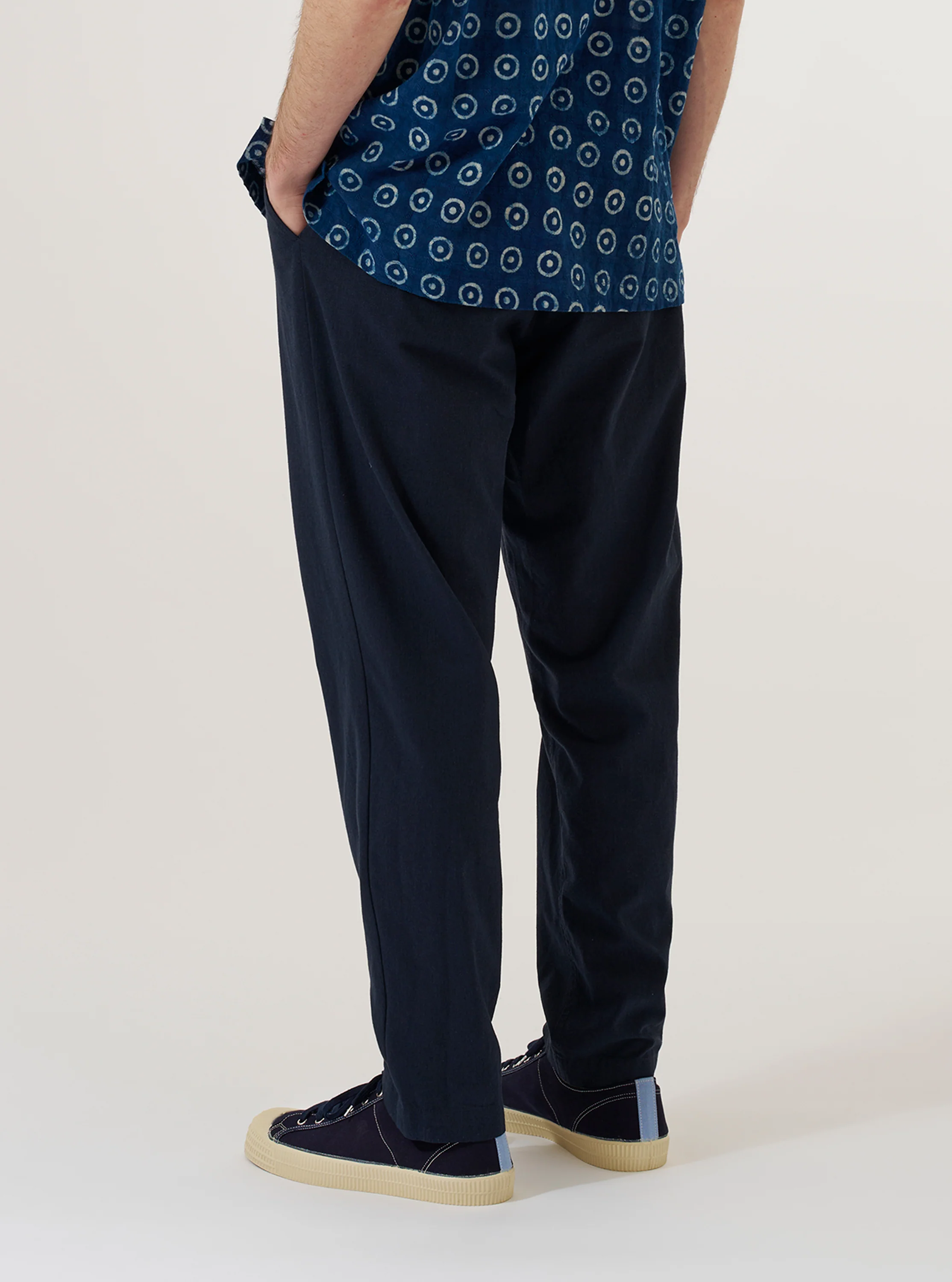 Navy Valencia Cotton Military Chino - Image 3