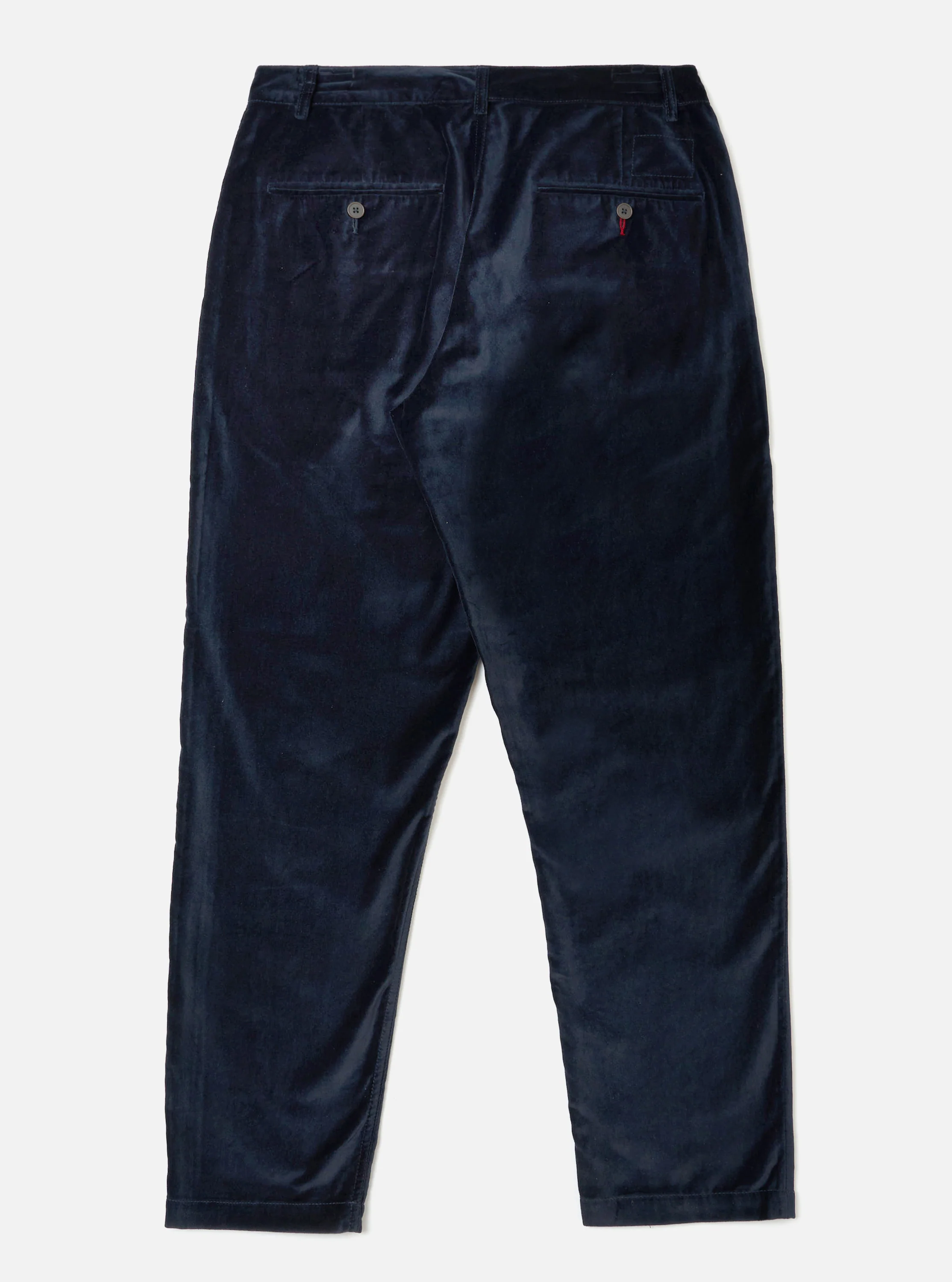 Navy Velveteen Military Chino - Image 5